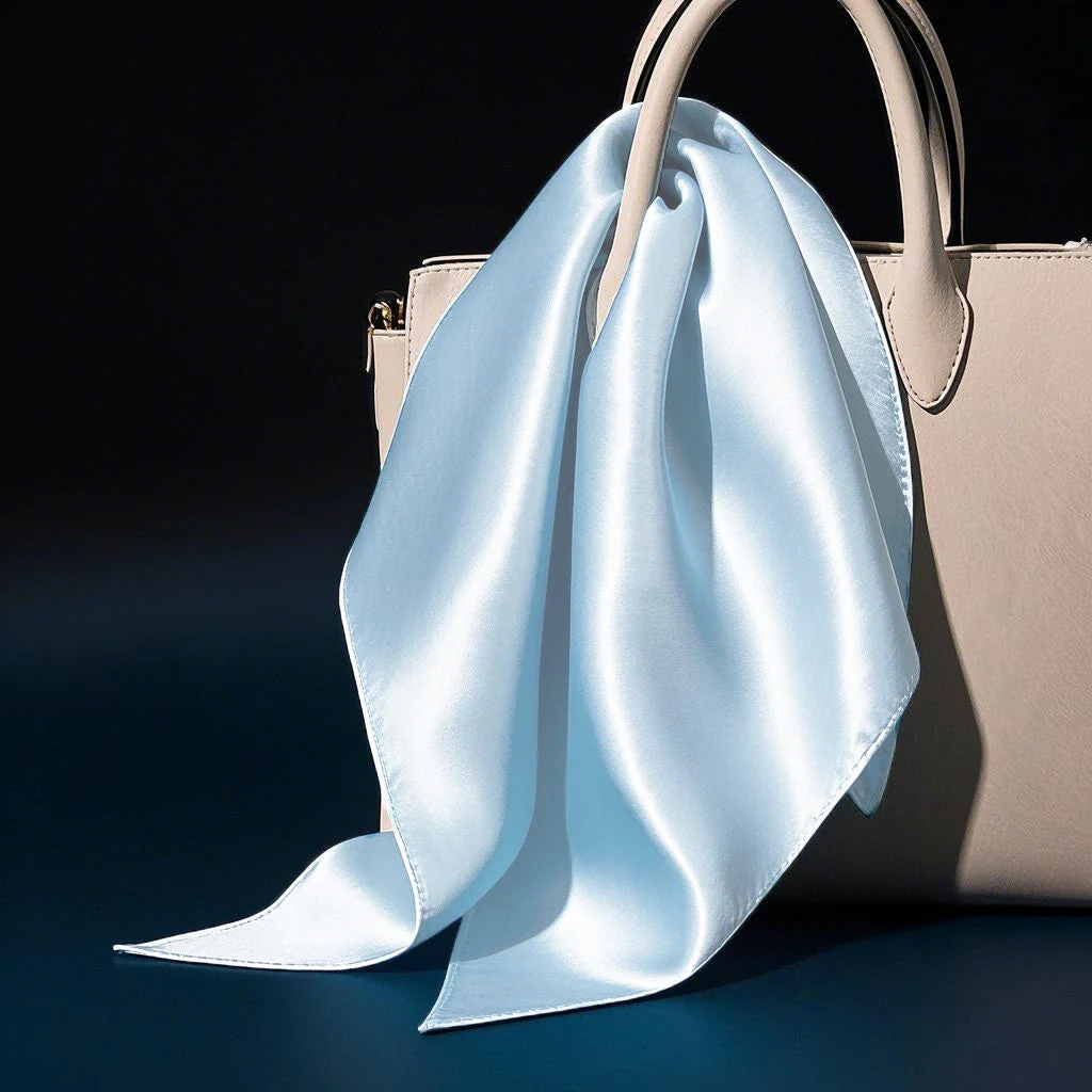 Vierkante sjaal van 100% moerbeizijde 53*53cm - Image 20