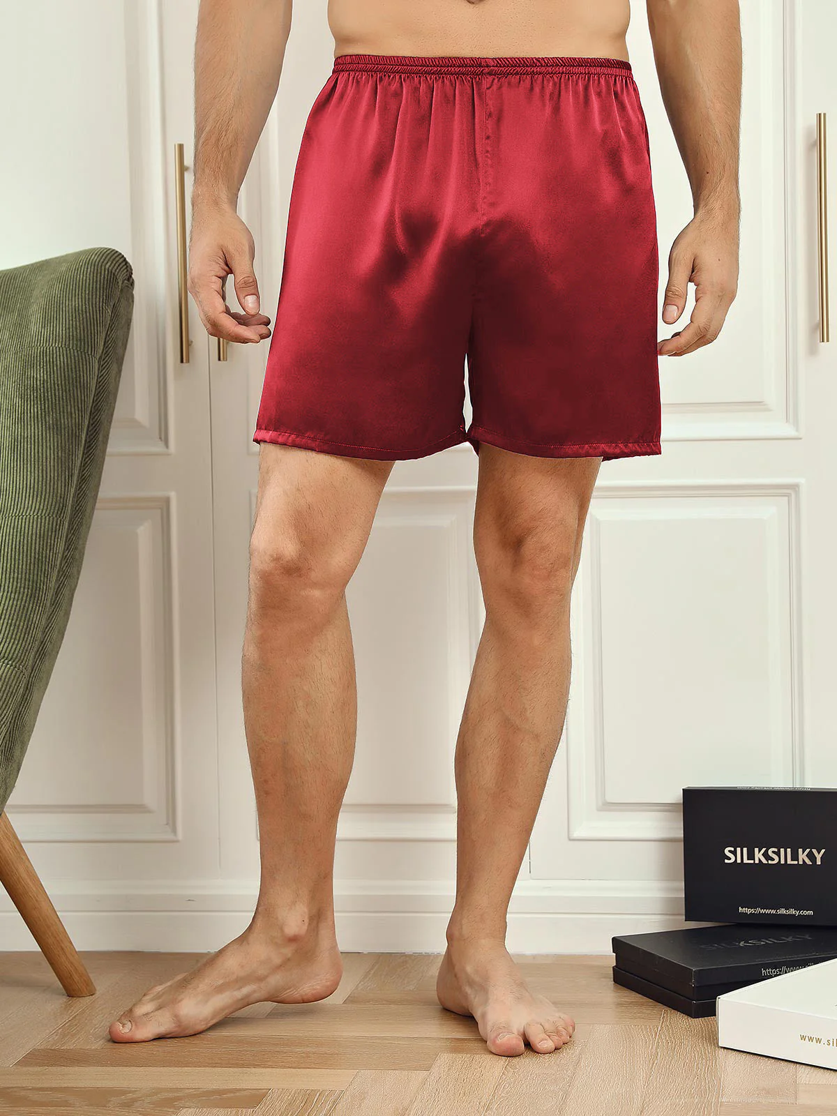 Pure Zijde Lounge Shorts - Image 13