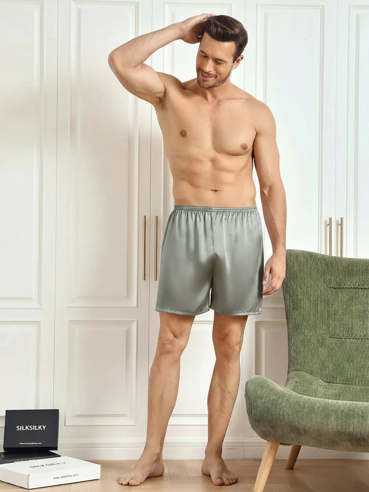 Pure Zijde Lounge Shorts - Image 22