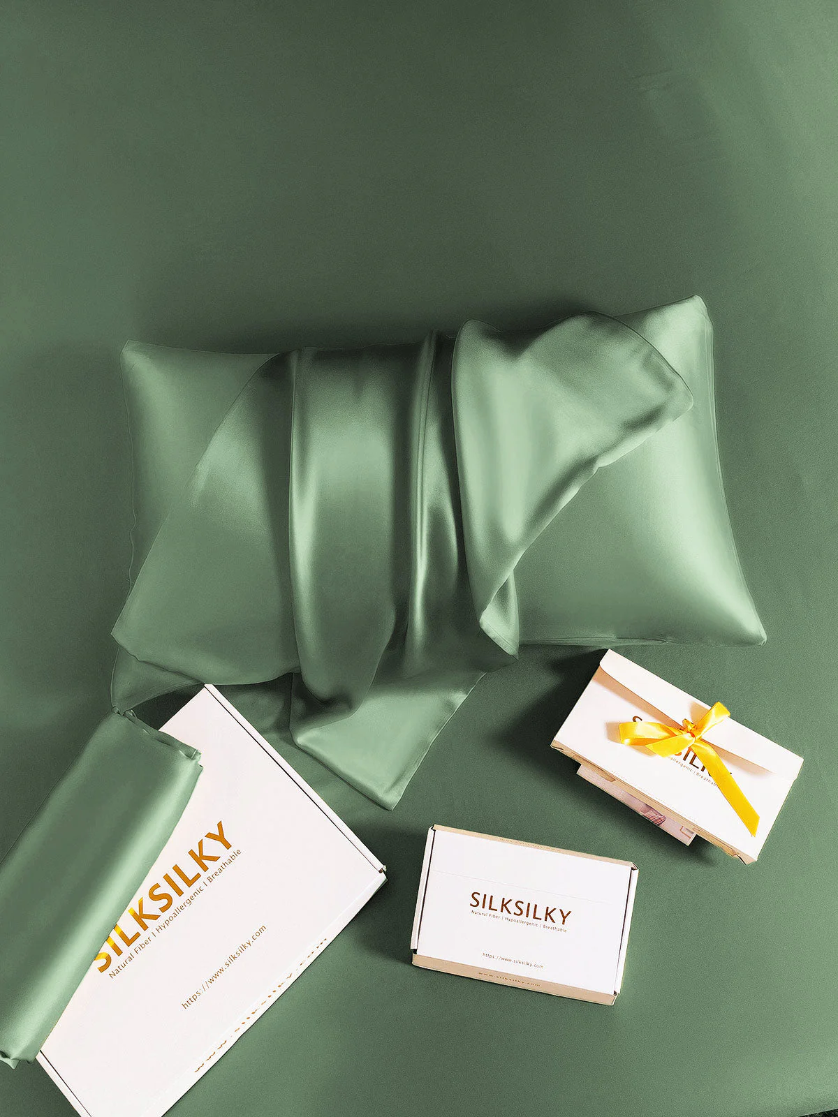 30Momme Luxueus 100% Zijde Kussensloop - Envelop Sluiting - Image 62