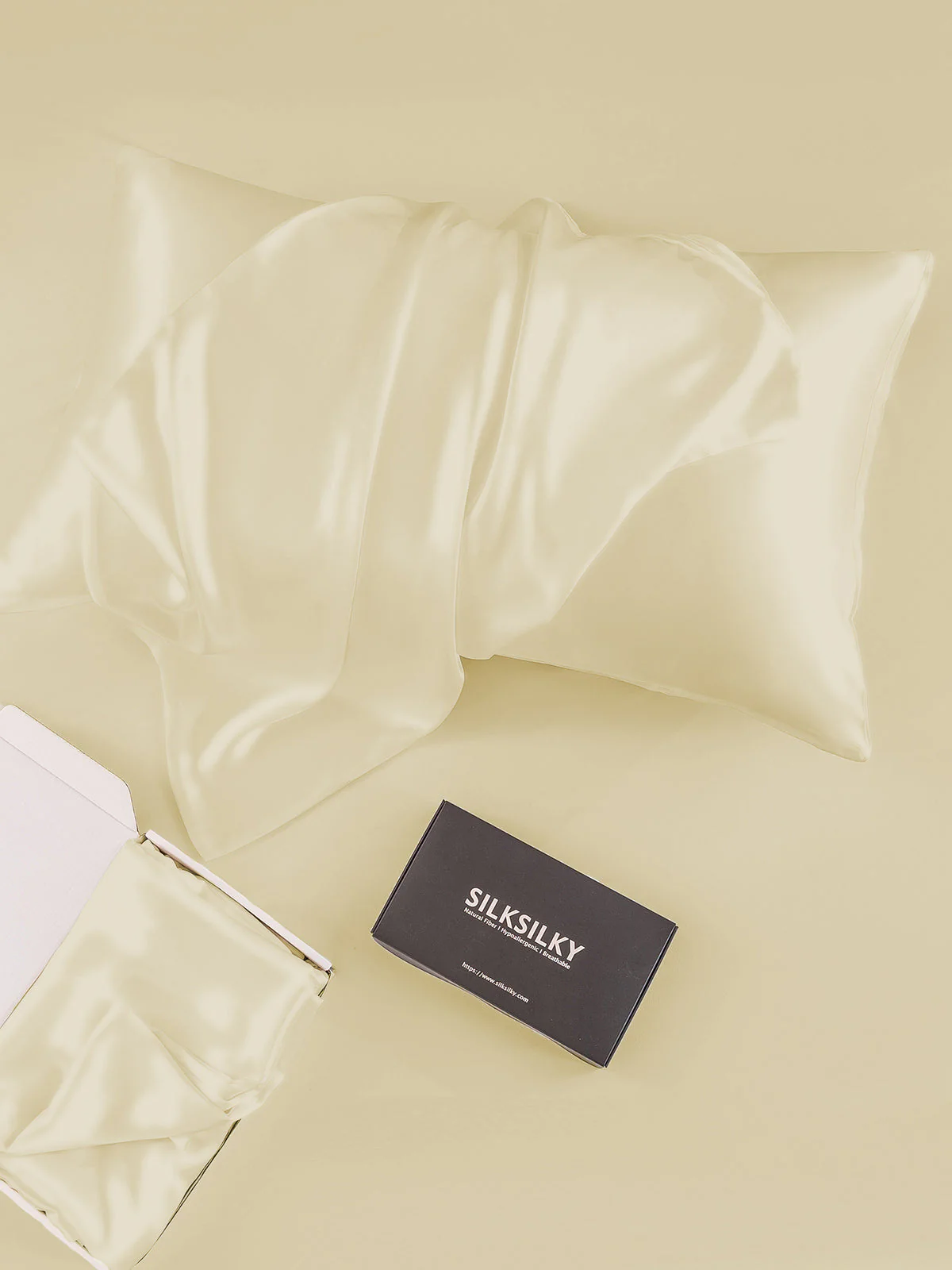 30Momme Luxueus 100% Zijde Kussensloop - Verborgen Rits - Image 30