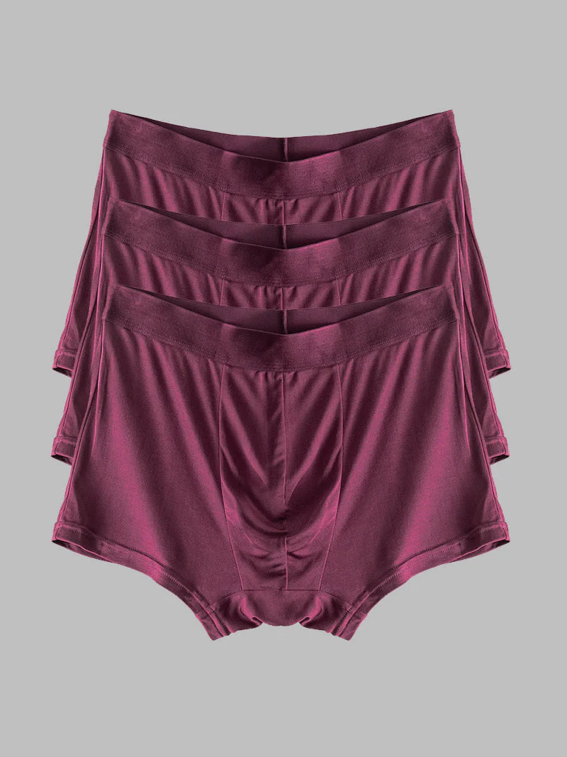 3 Stuks Heren Zijde Boxers Ondergoed - Image 15