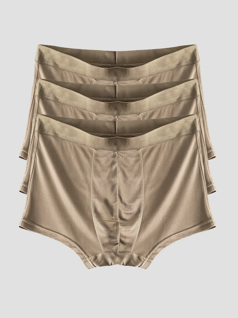 3 Stuks Heren Zijde Boxers Ondergoed - Image 27