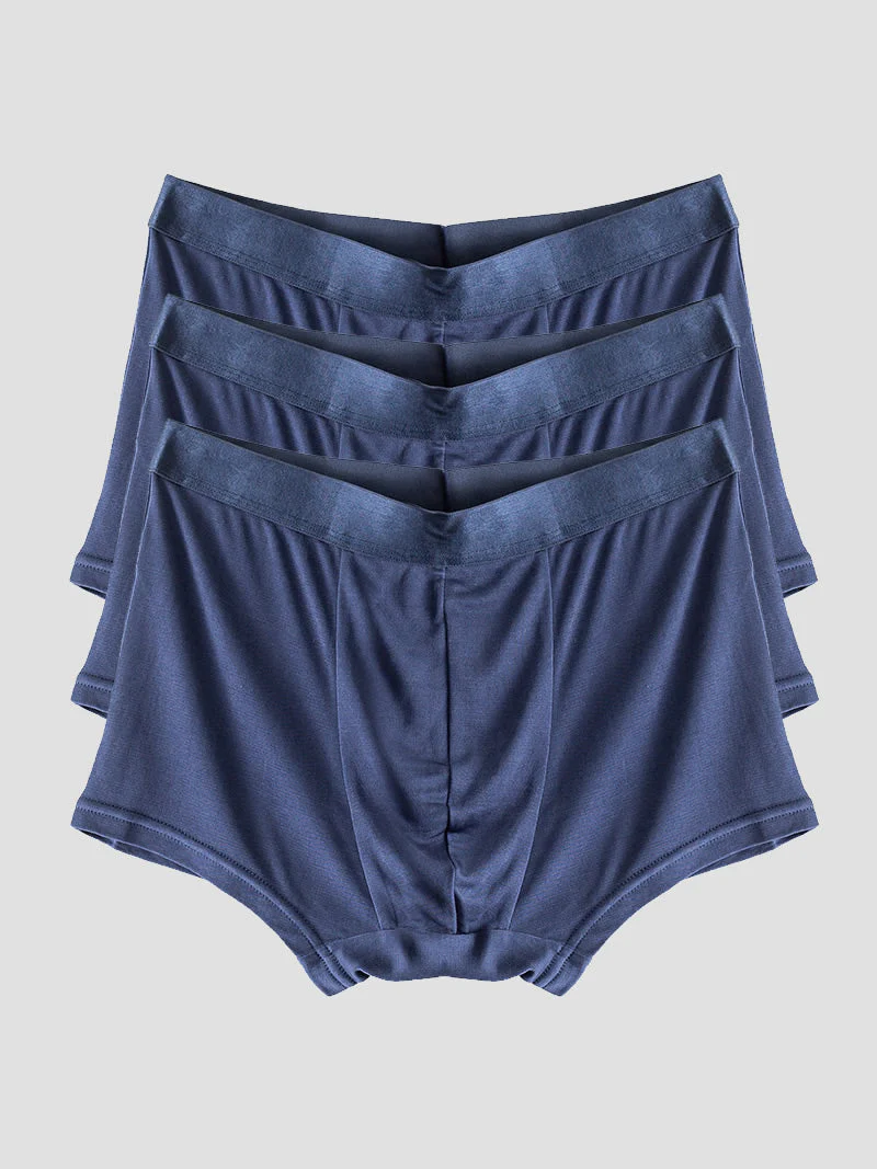 3 Stuks Heren Zijde Boxers Ondergoed - Image 5
