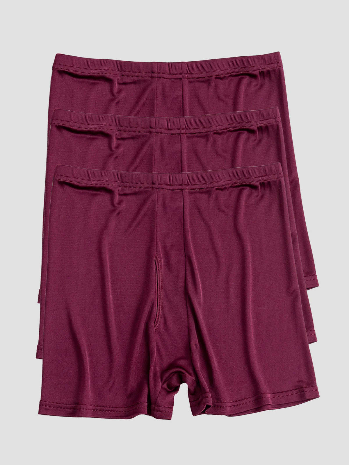 3 Stuks Heren Boxershorts van Pure Zijde met Open Voorkant - Image 22