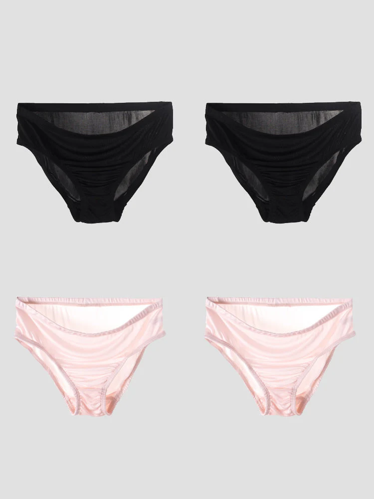 4 stuks Zijde Jersey Ondergoed (Bh Niet Inbegrepen) - Image 10