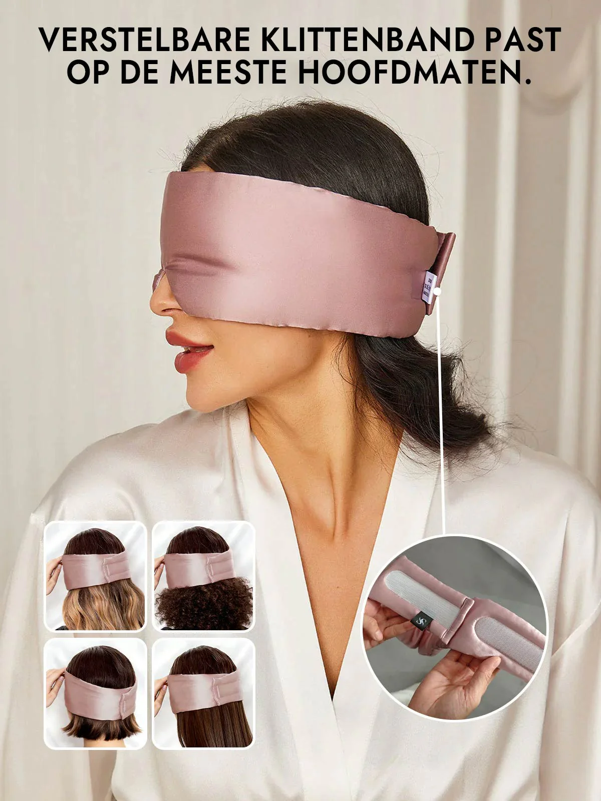 Elegant zijde slaap-oogmasker uit één stuk - Image 28
