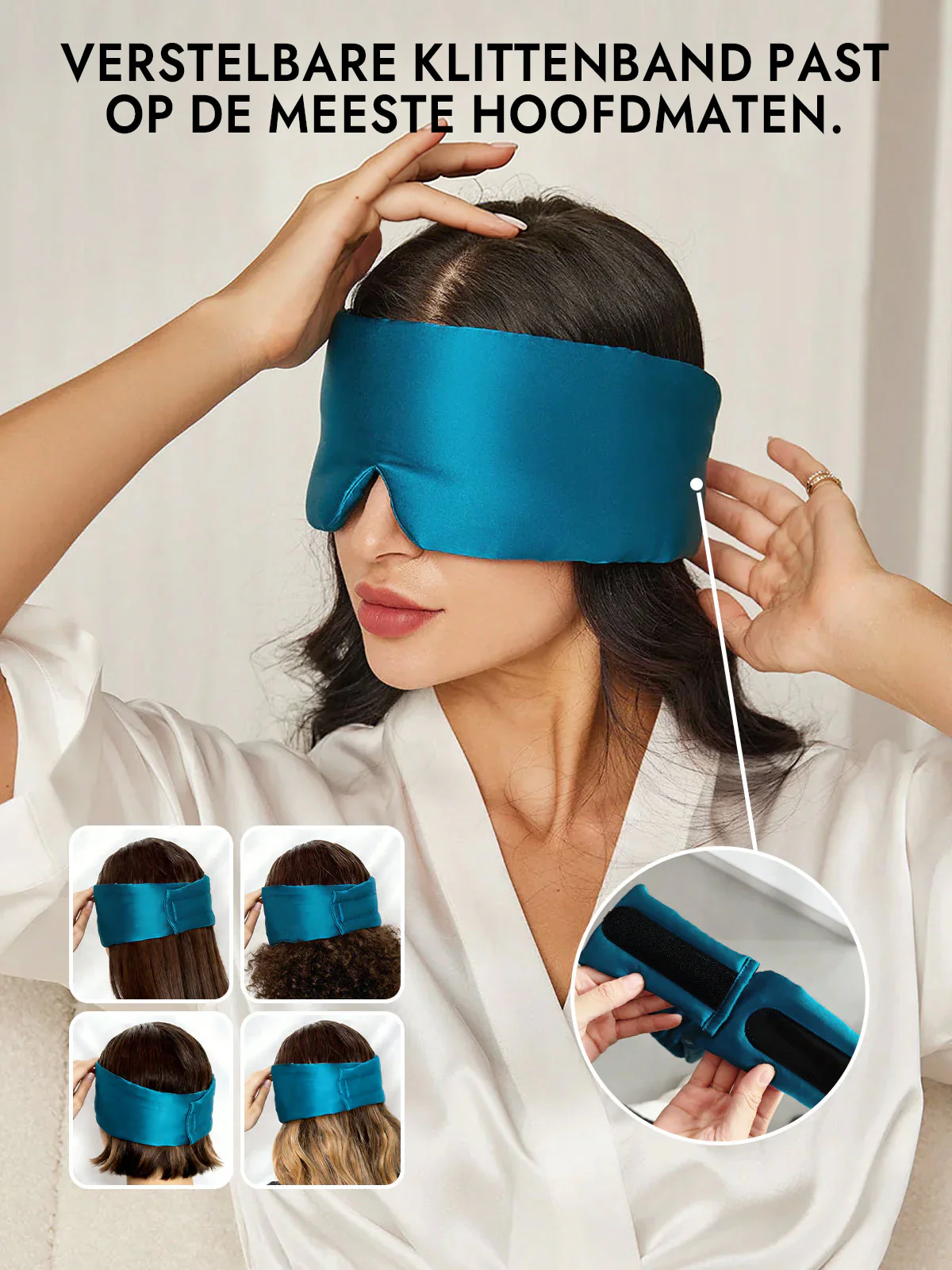 Elegant zijde slaap-oogmasker uit één stuk - Image 46