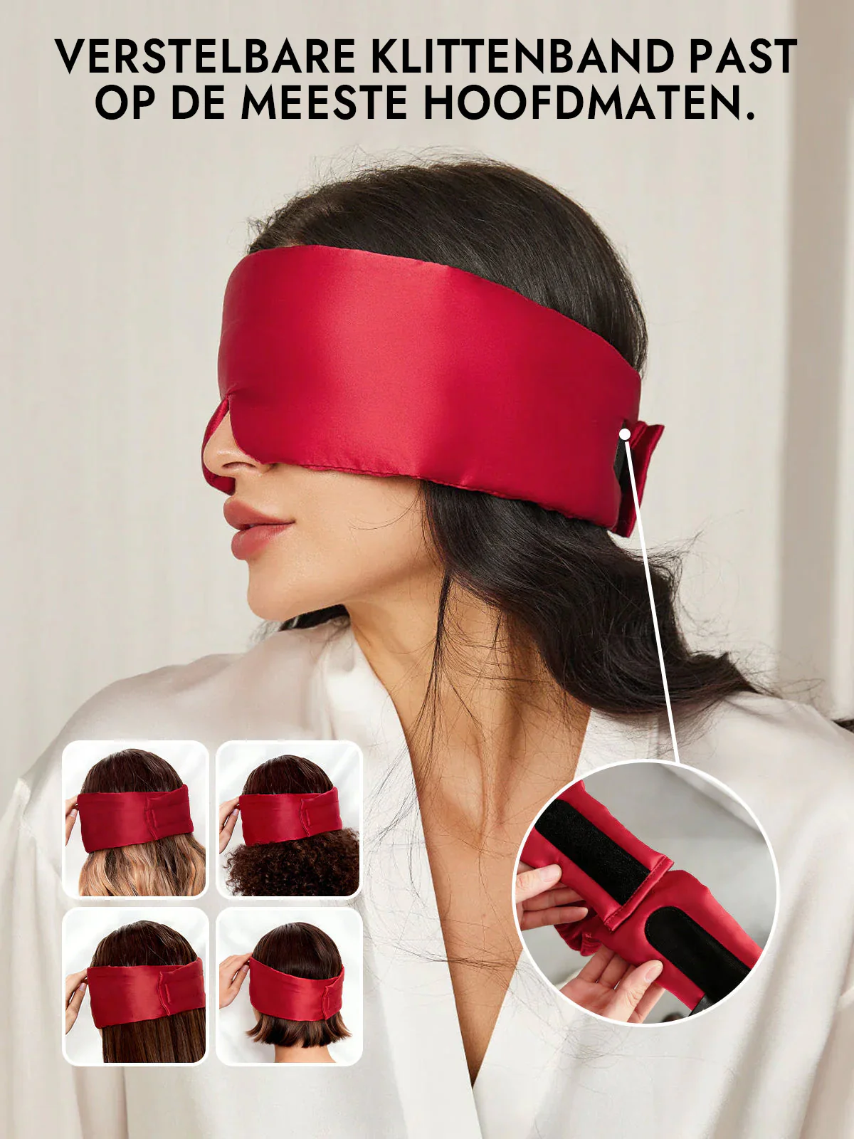Elegant zijde slaap-oogmasker uit één stuk - Image 52