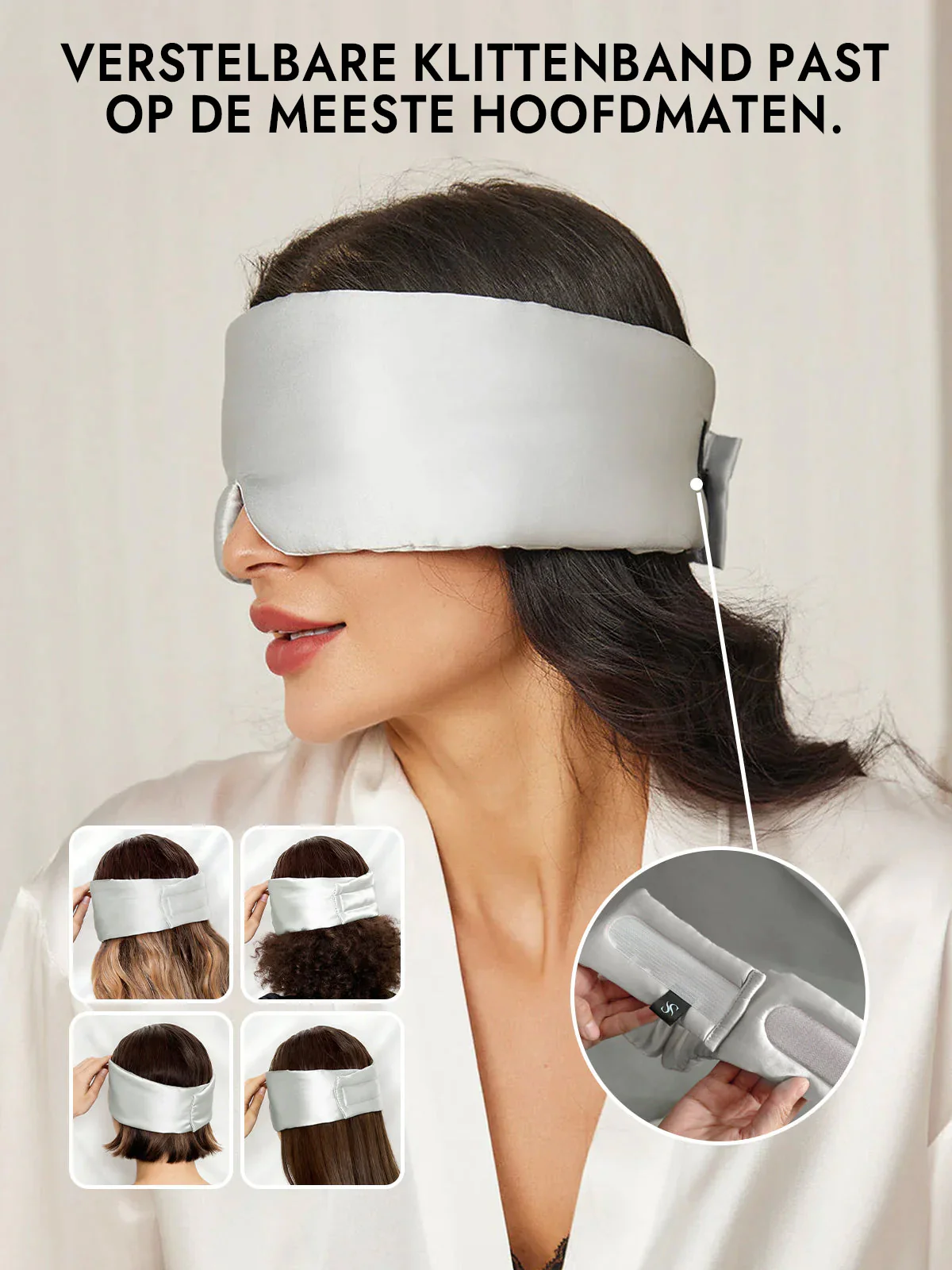 Elegant zijde slaap-oogmasker uit één stuk - Image 58