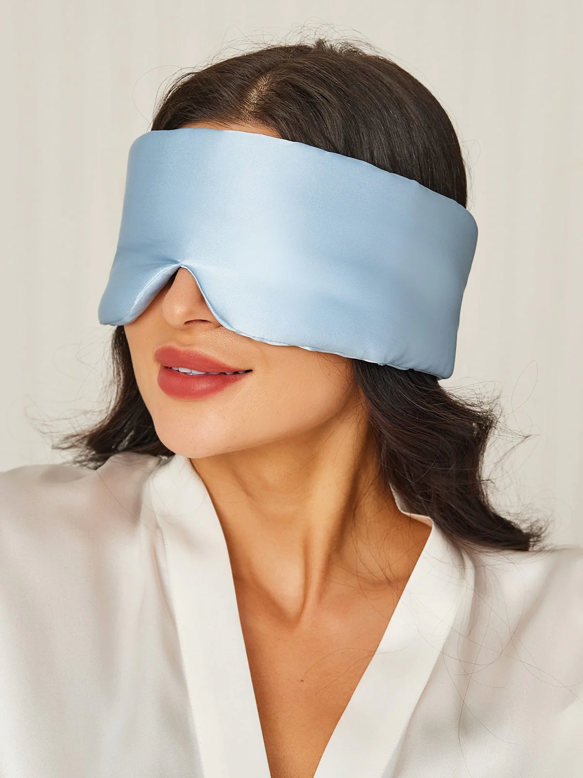 Elegant zijde slaap-oogmasker uit één stuk - Image 61