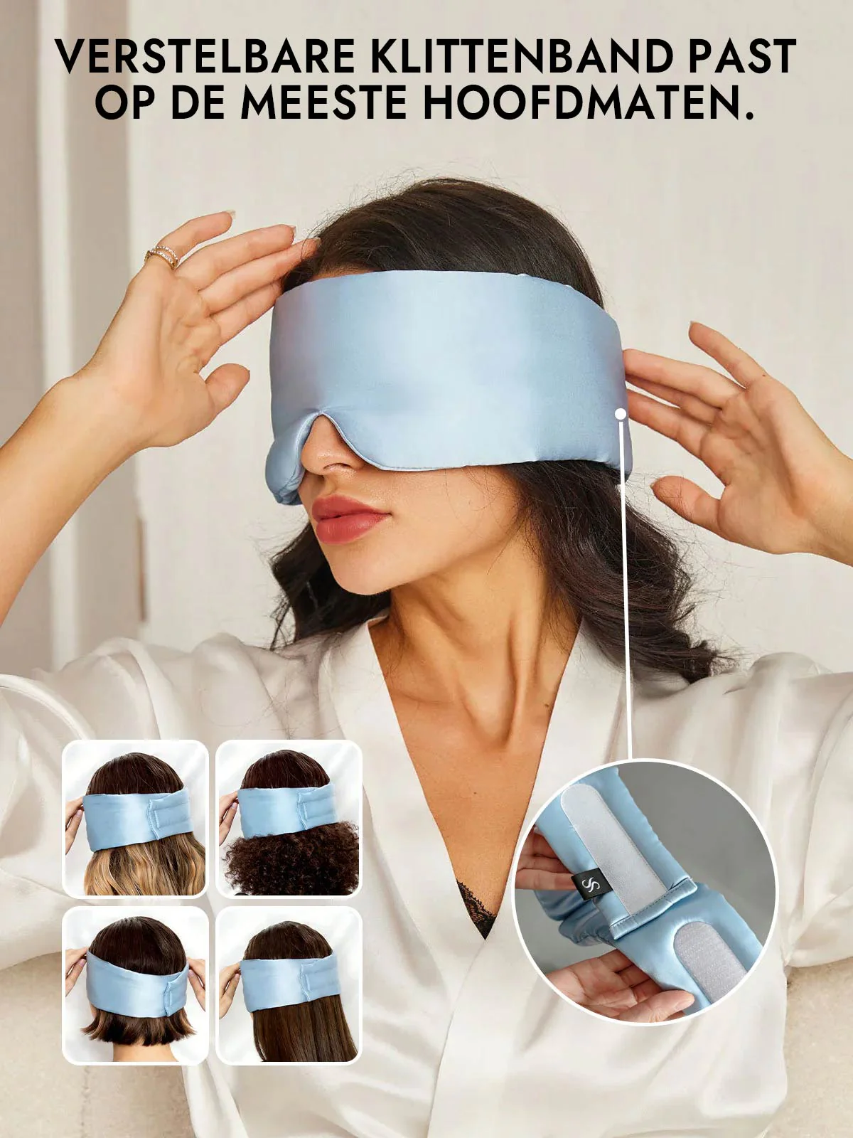 Elegant zijde slaap-oogmasker uit één stuk - Image 64