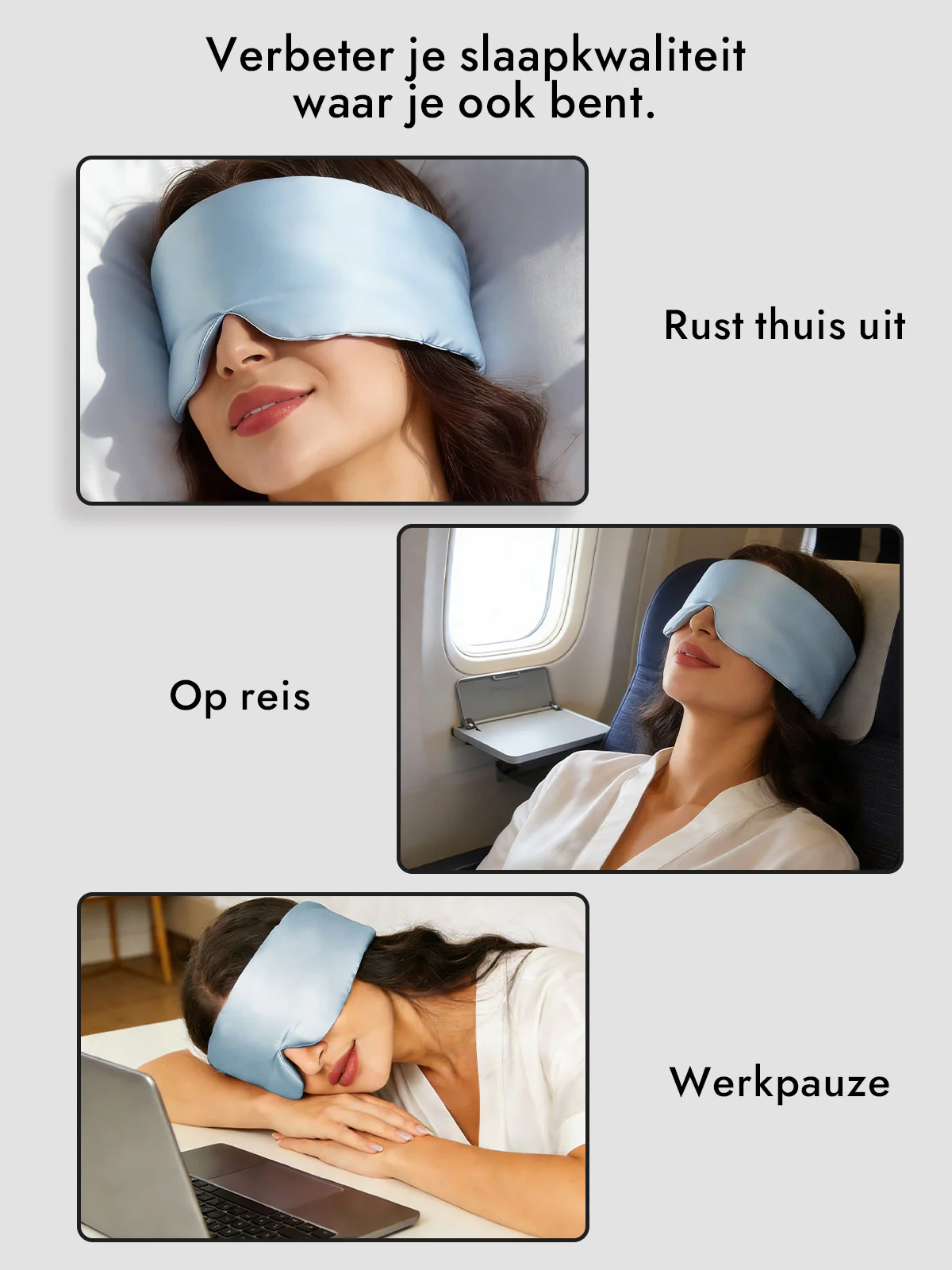 Elegant zijde slaap-oogmasker uit één stuk - Image 66