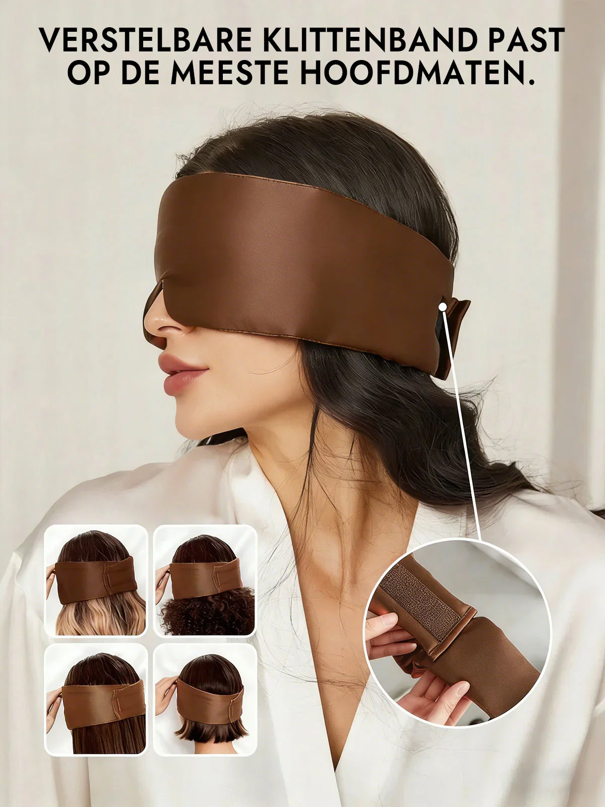 Elegant zijde slaap-oogmasker uit één stuk - Image 70