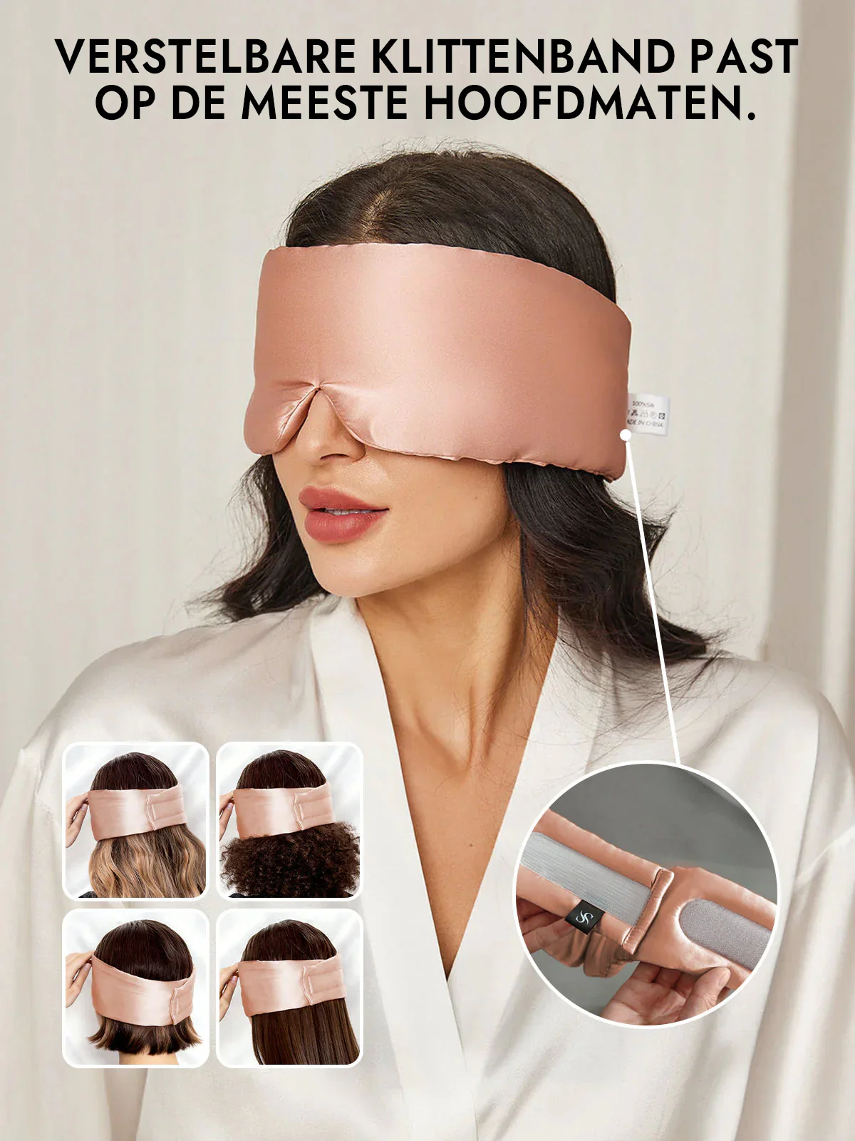 Elegant zijde slaap-oogmasker uit één stuk - Image 76