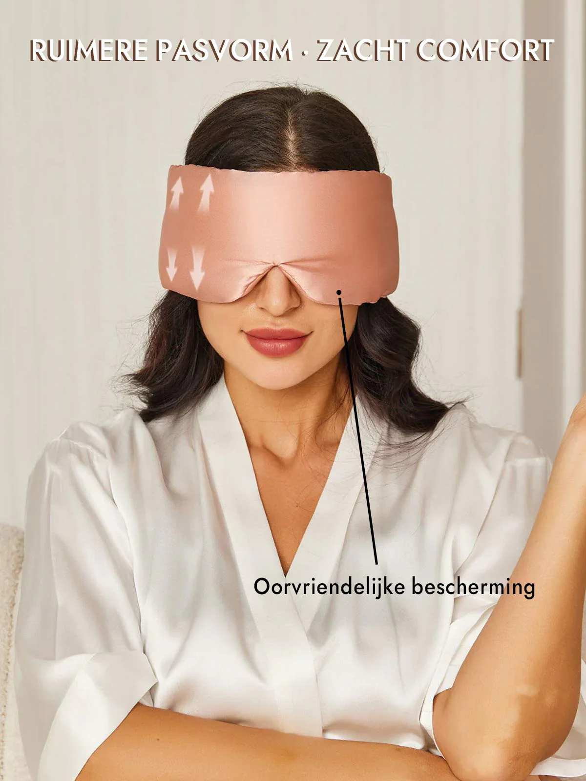 Elegant zijde slaap-oogmasker uit één stuk - Image 77