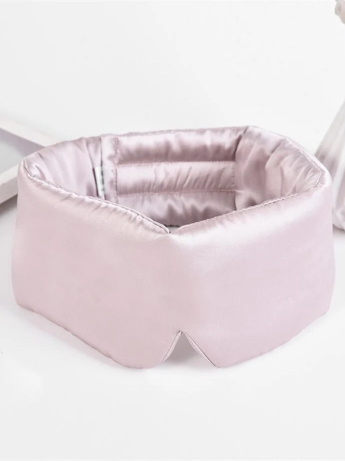 Eendelig zijden slaapmasker met klittenbandsluiting - Image 18