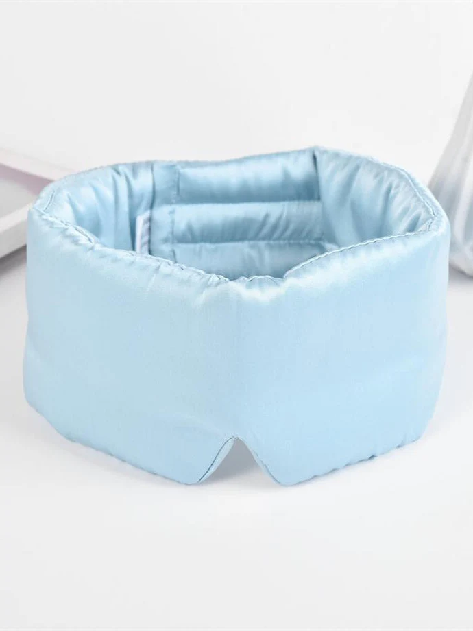 Eendelig zijden slaapmasker met klittenbandsluiting - Image 30