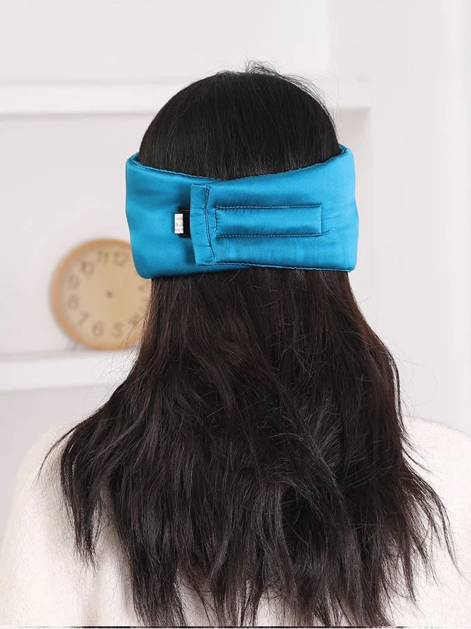Eendelig zijden slaapmasker met klittenbandsluiting - Image 36