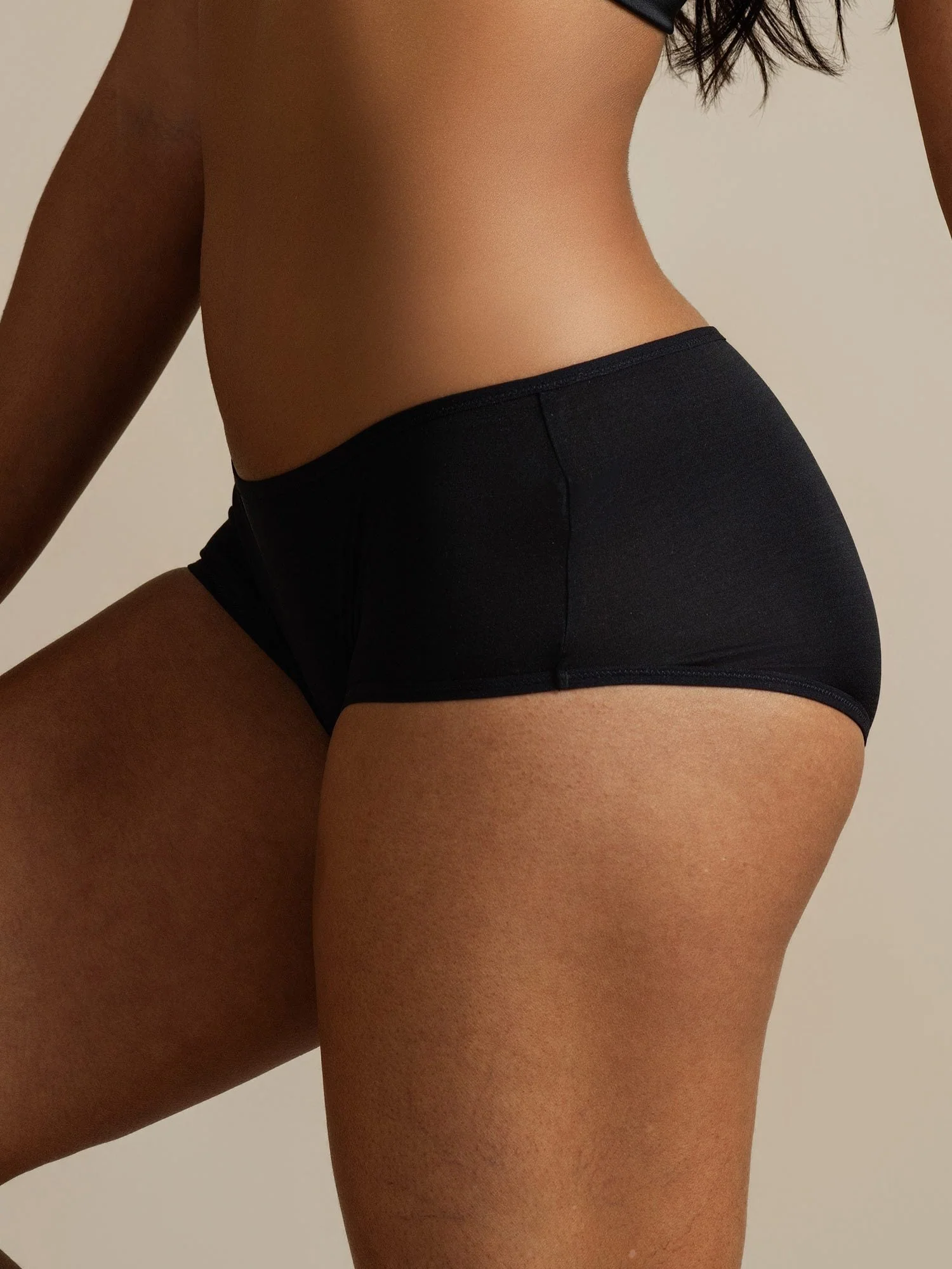 Pure Zijde Comfort Casual Hipster Boyshort Slip - Image 12