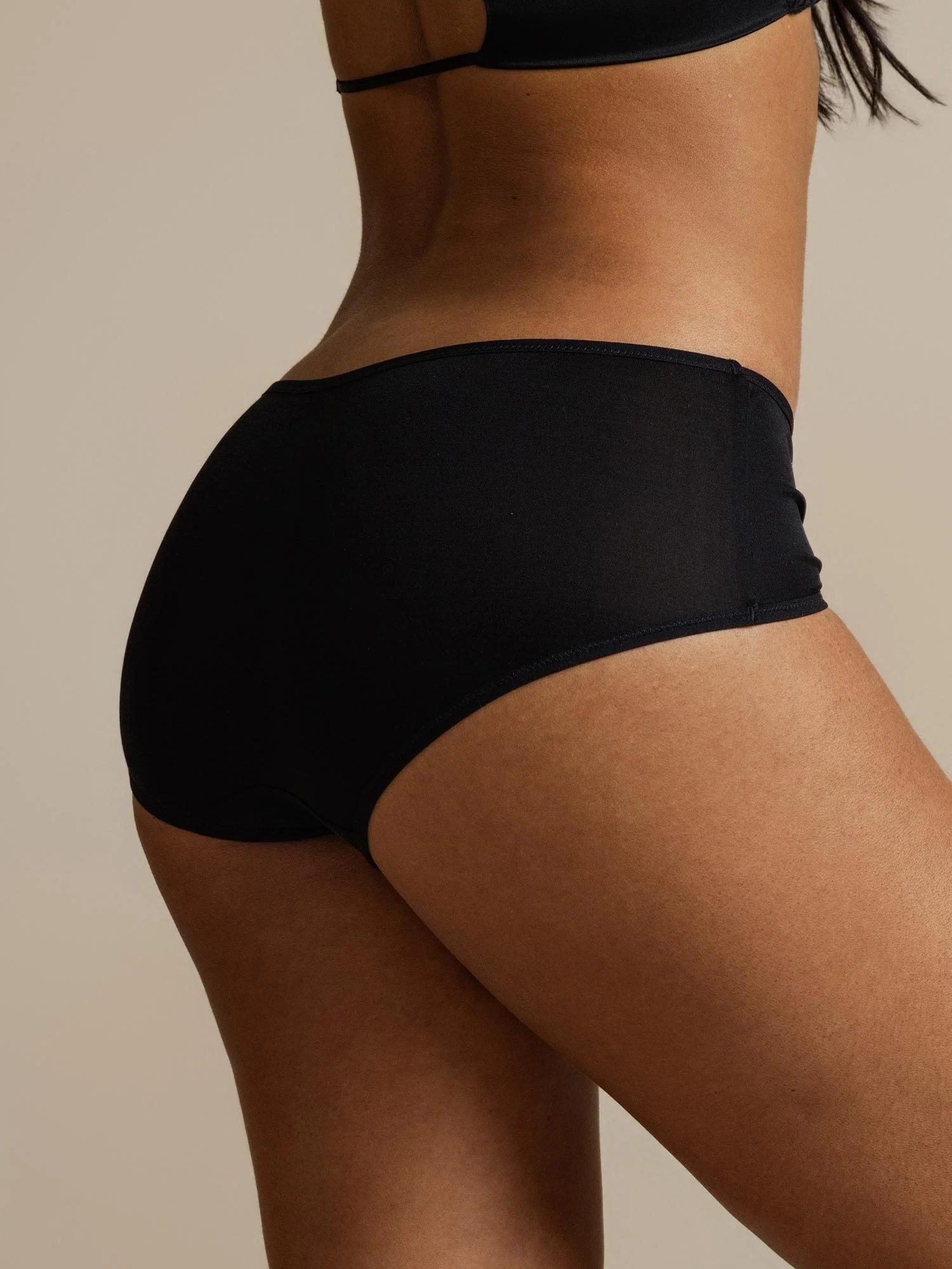 Pure Zijde Comfort Casual Hipster Boyshort Slip - Image 13