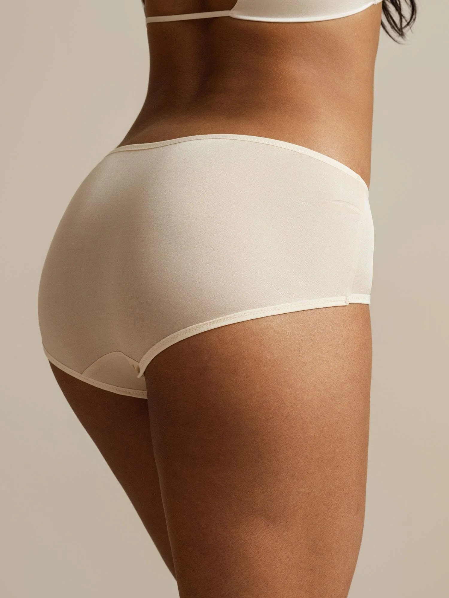 Pure Zijde Comfort Casual Hipster Boyshort Slip - Image 23