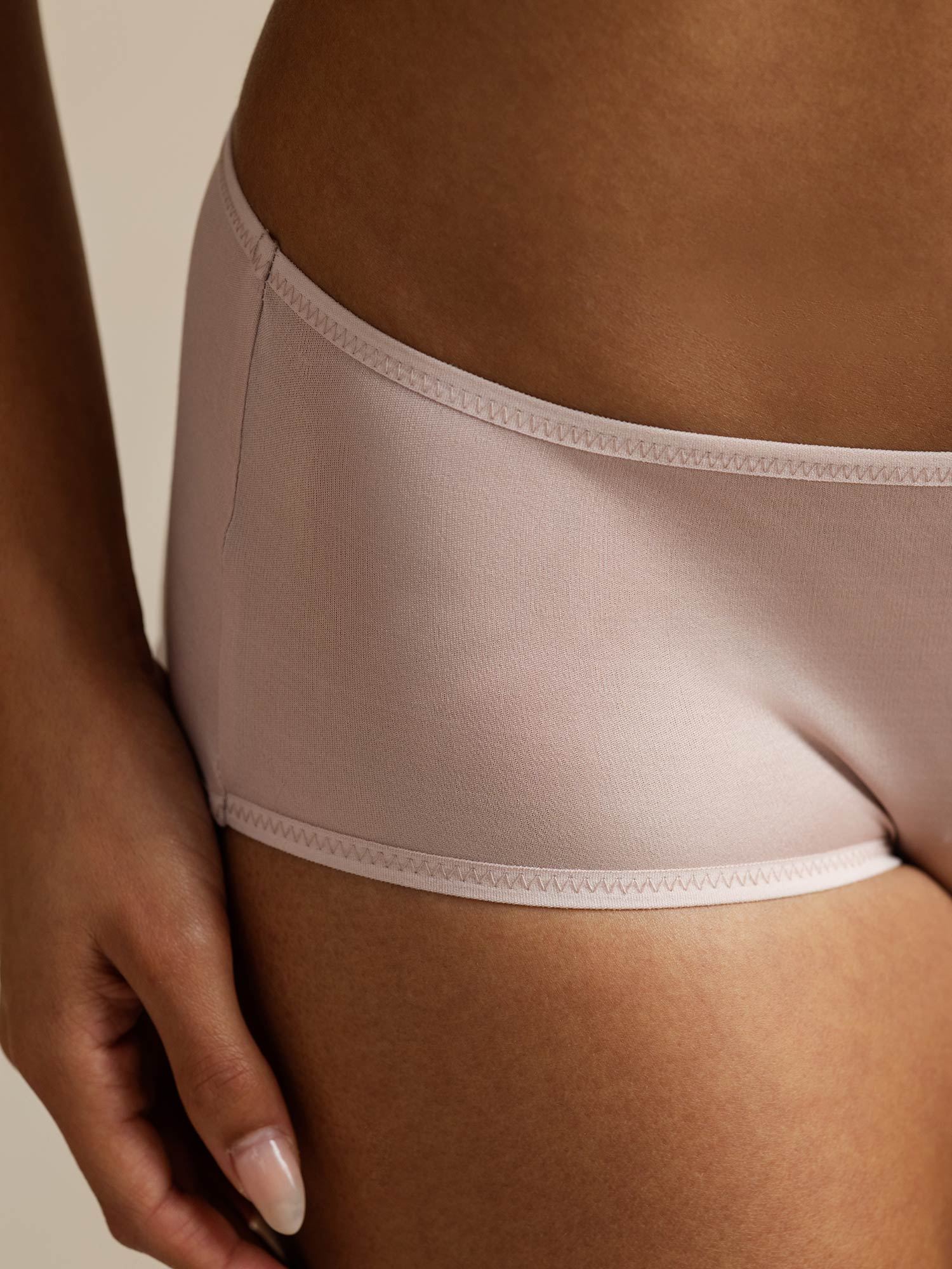 Pure Zijde Comfort Casual Hipster Boyshort Slip - Image 6