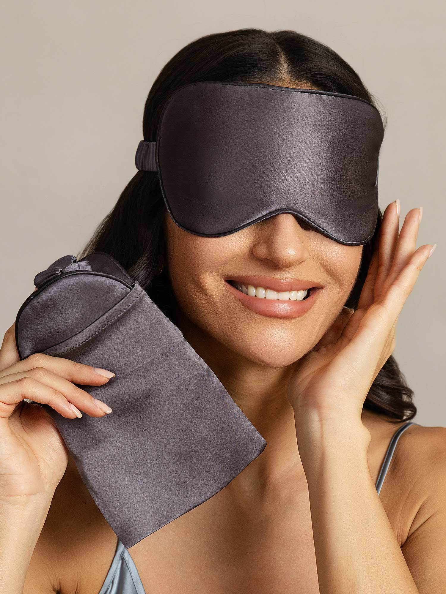 Zuivere Zijde Oogmasker En Envelop Etui Set 2 Stuks - Image 48