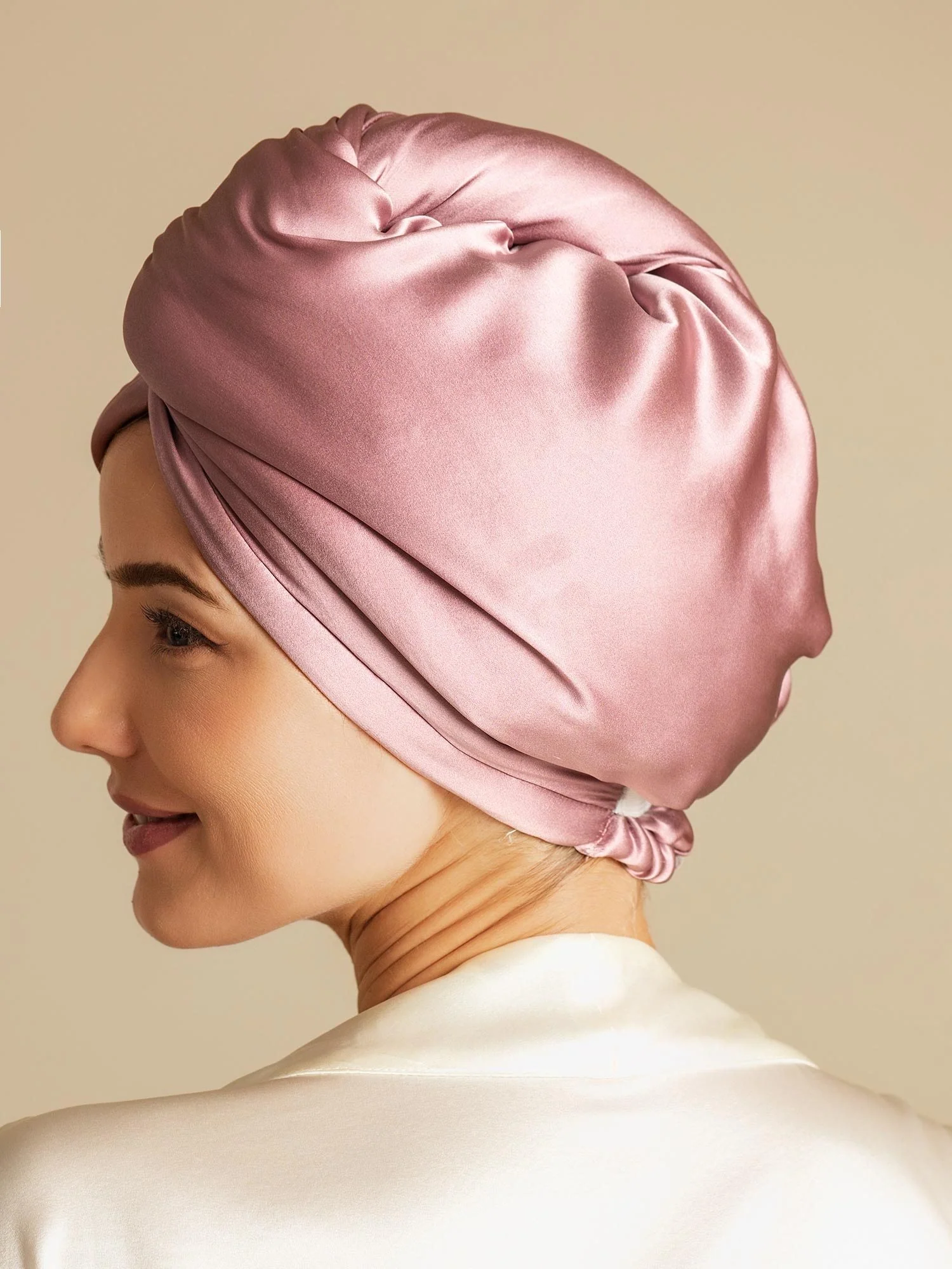 100% Moerbeizijde Tweezijdige Haartulband Handdoek – Sneldrogend, Anti-Pluis & Zacht voor het Haar - Image 2
