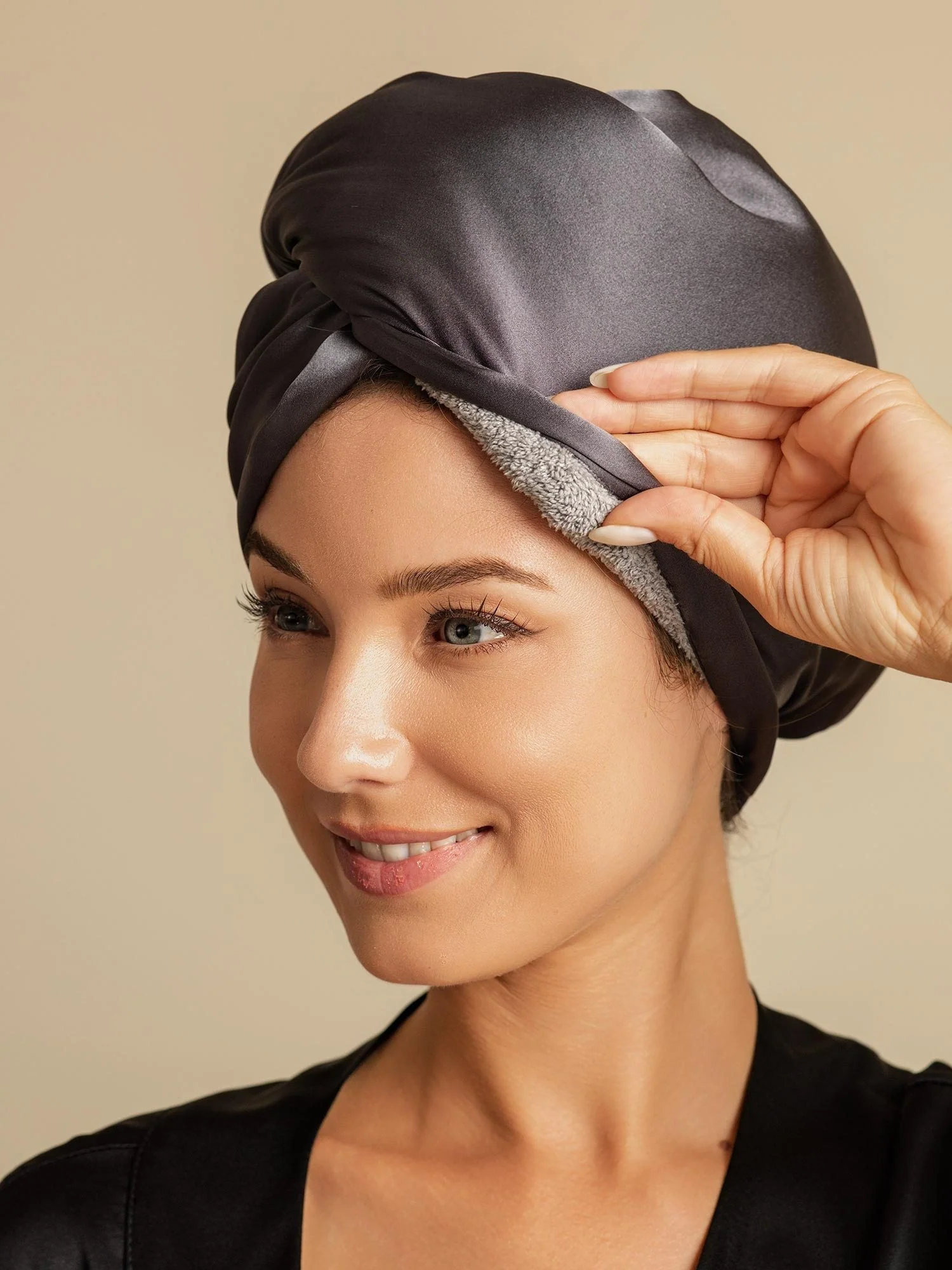 100% Moerbeizijde Tweezijdige Haartulband Handdoek – Sneldrogend, Anti-Pluis & Zacht voor het Haar - Image 39