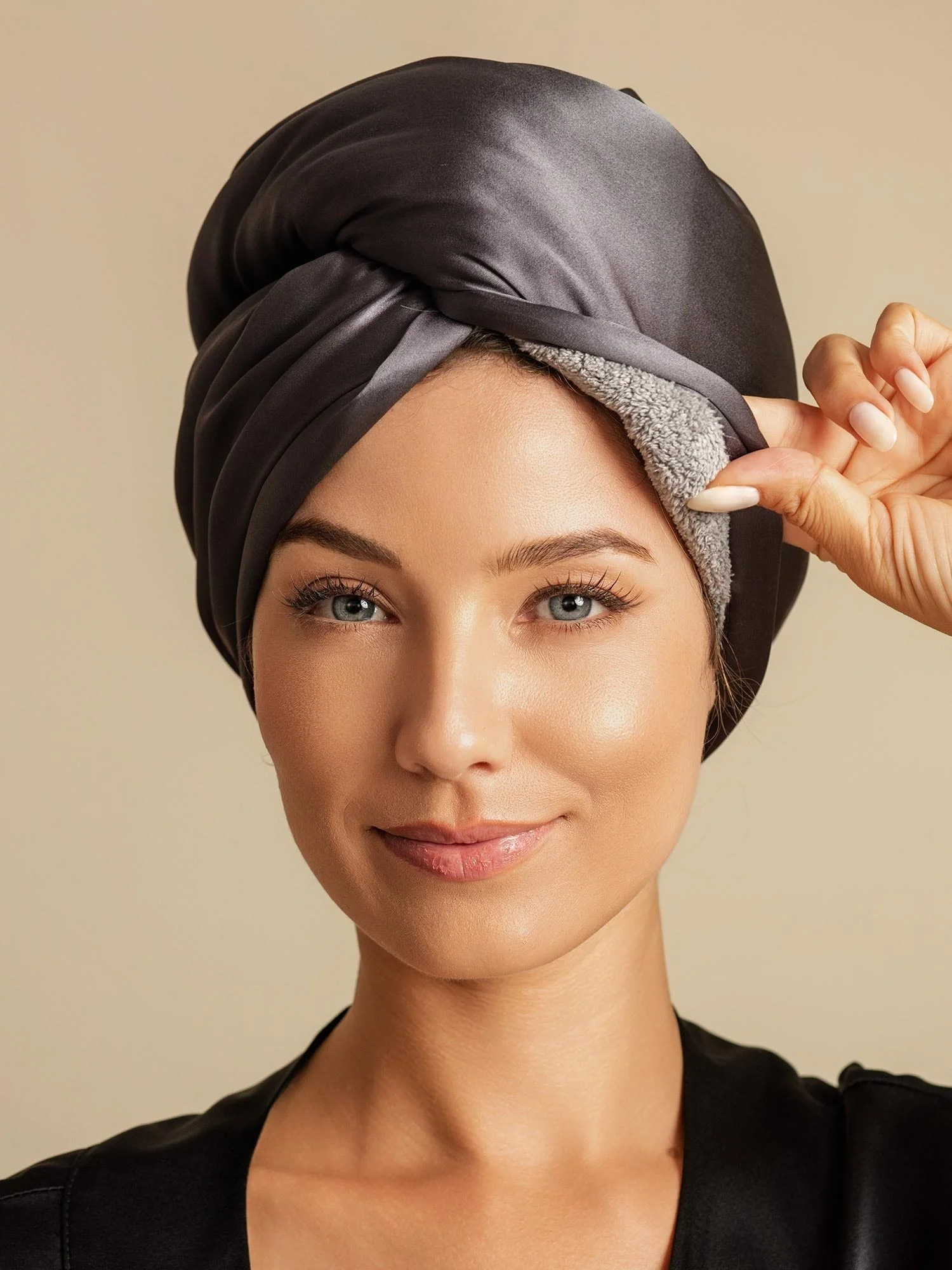 100% Moerbeizijde Tweezijdige Haartulband Handdoek – Sneldrogend, Anti-Pluis & Zacht voor het Haar - Image 43