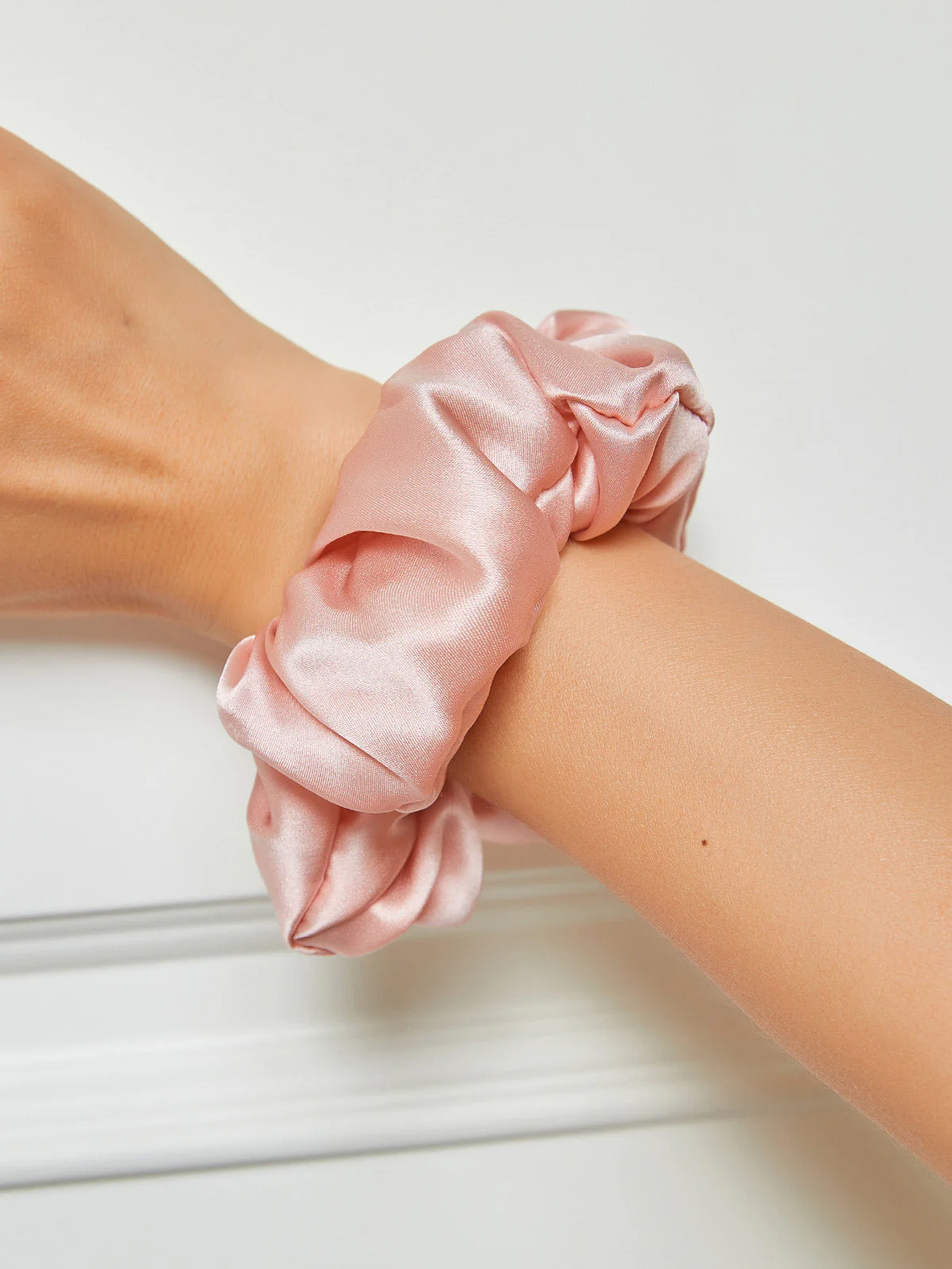 Pure Zijde Zachte Grote Haar Scrunchie - 3.5cm - Image 27