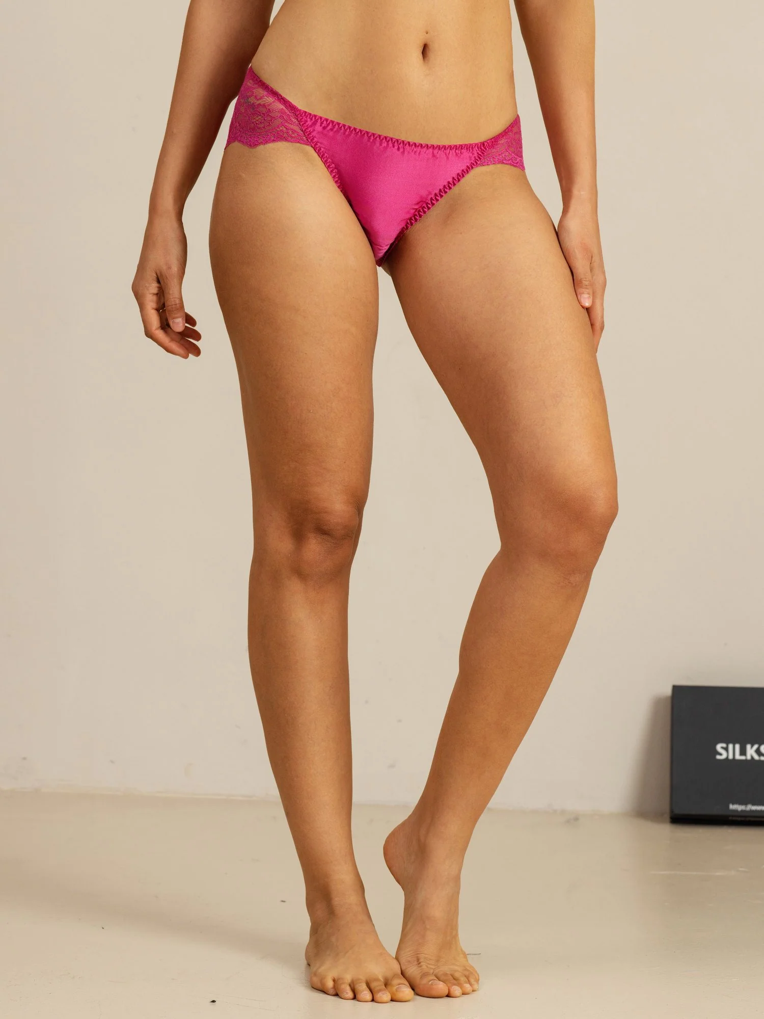 Pure Zijde Sexy Comfort Slip Met Geschulpte Kant - Image 11