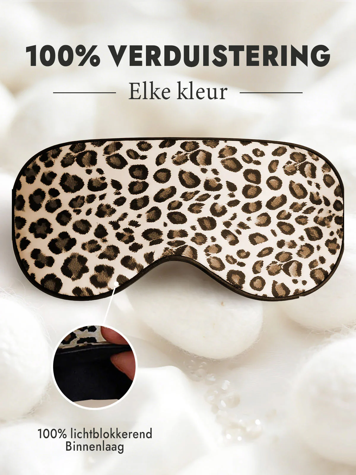 Zijde Elastische Band Slaap Oogmasker - Image 13