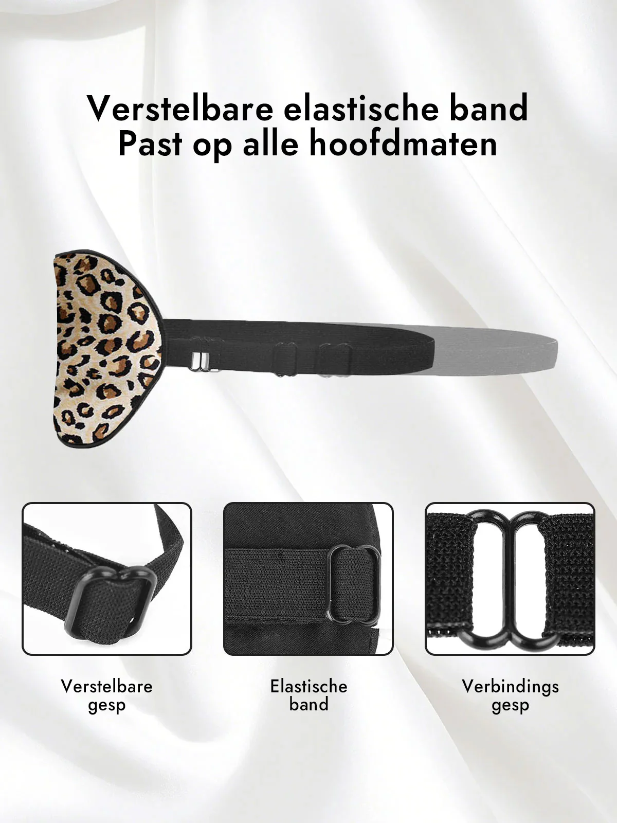 Zijde Elastische Band Slaap Oogmasker - Image 16