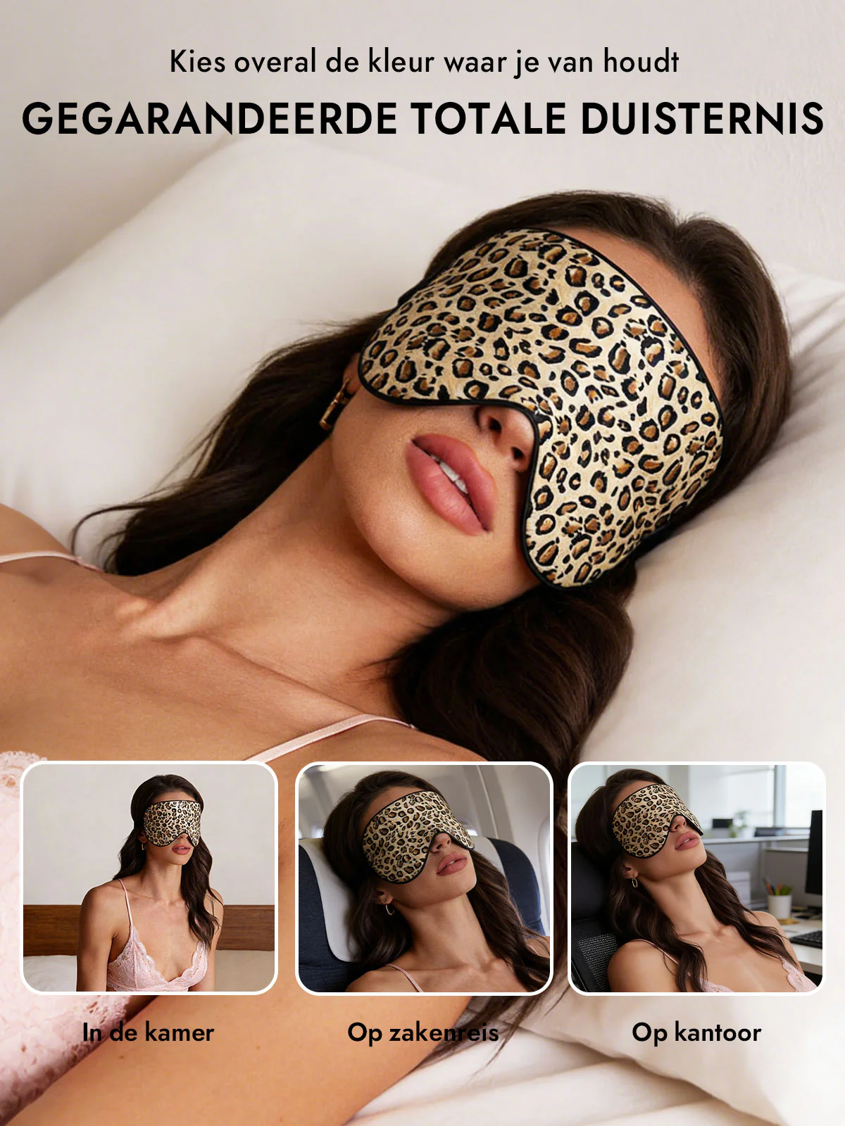 Zijde Elastische Band Slaap Oogmasker - Image 18