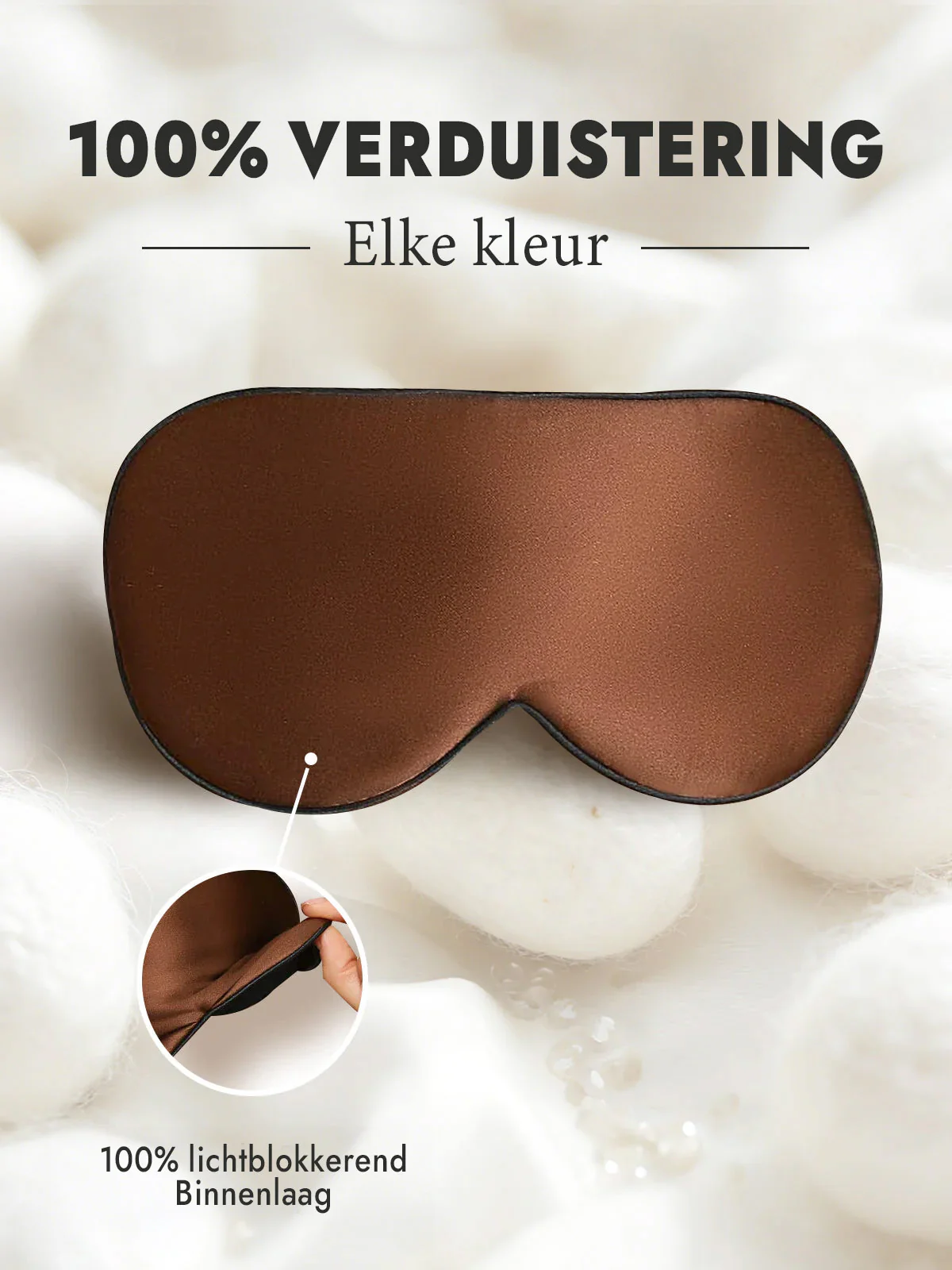 Zijde Elastische Band Slaap Oogmasker - Image 19