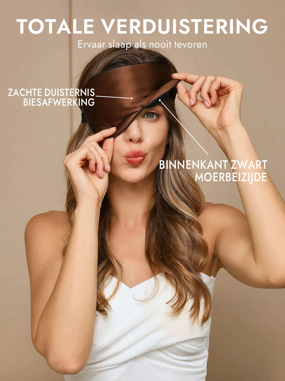 Zijde Elastische Band Slaap Oogmasker - Image 20