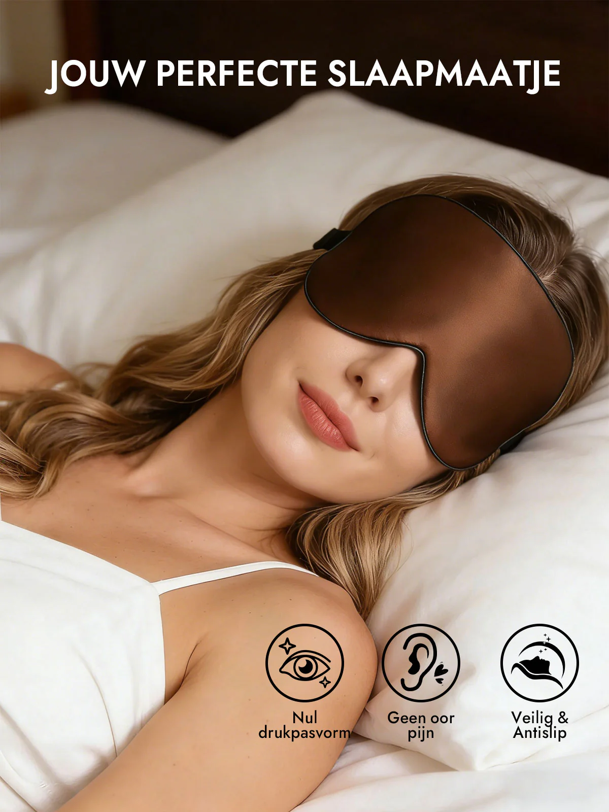 Zijde Elastische Band Slaap Oogmasker - Image 23