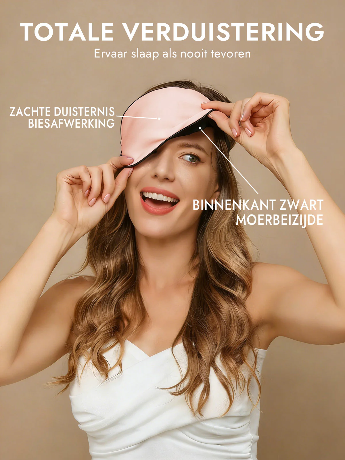 Zijde Elastische Band Slaap Oogmasker - Image 26