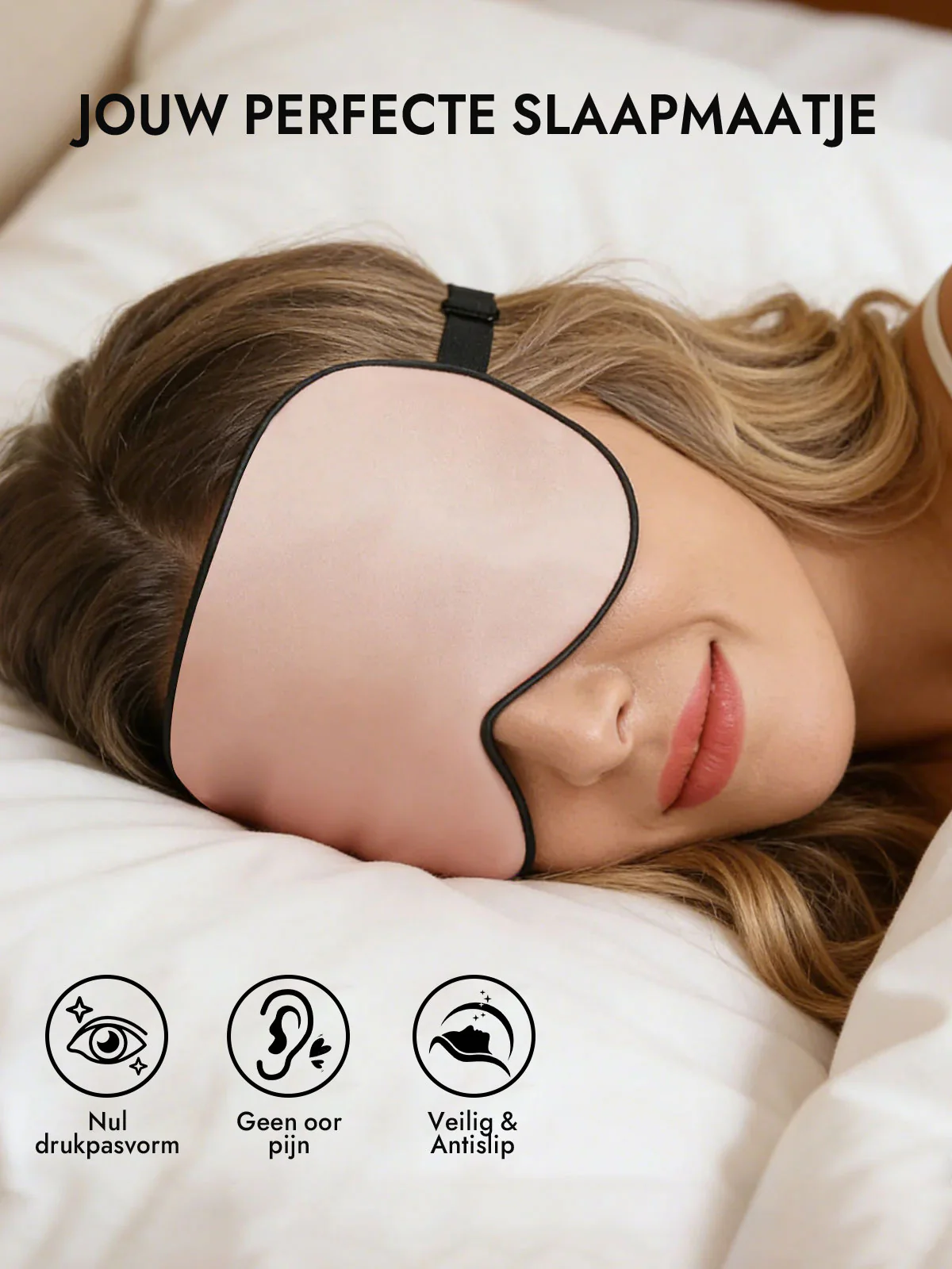Zijde Elastische Band Slaap Oogmasker - Image 29
