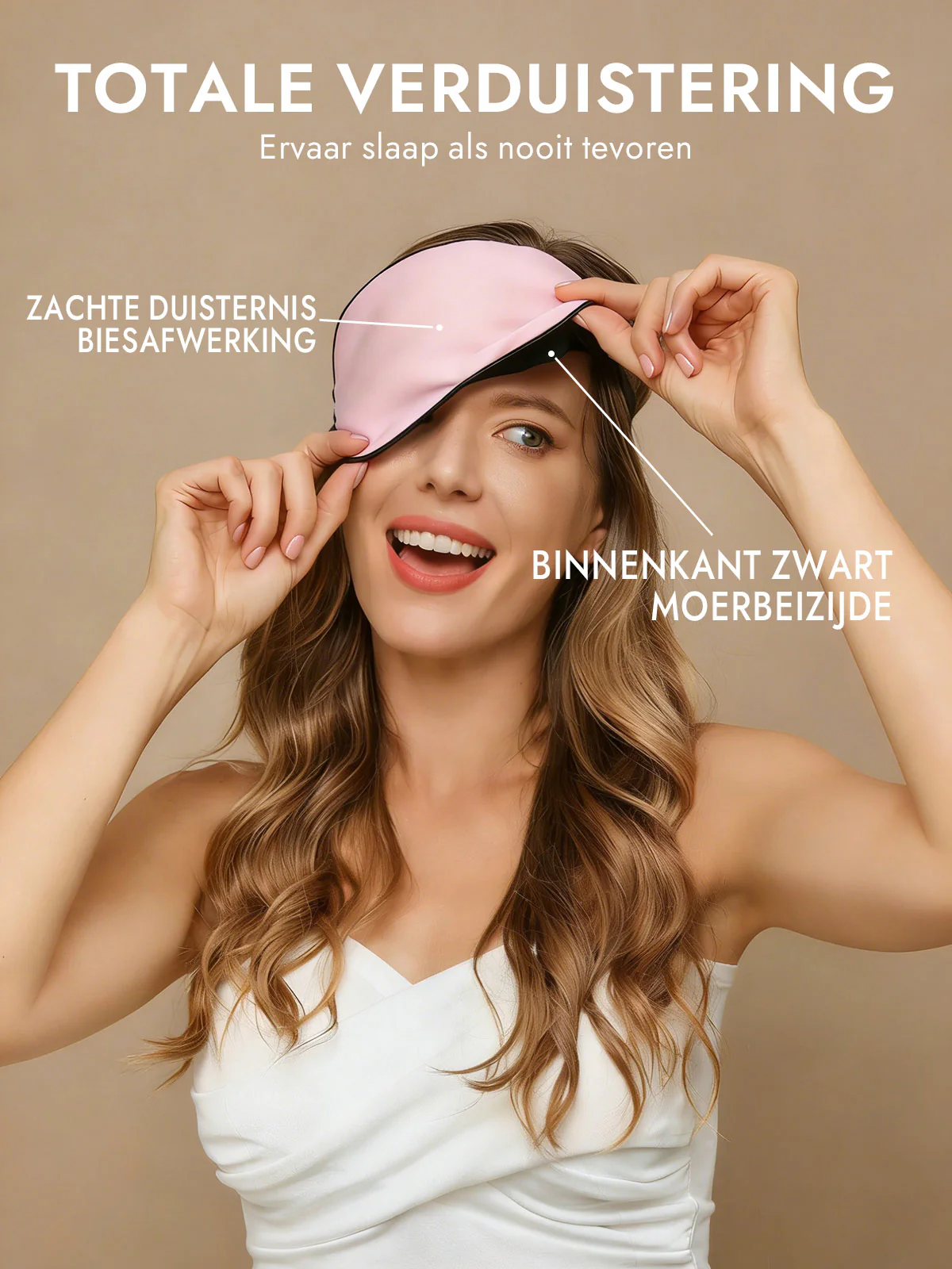Zijde Elastische Band Slaap Oogmasker - Image 32