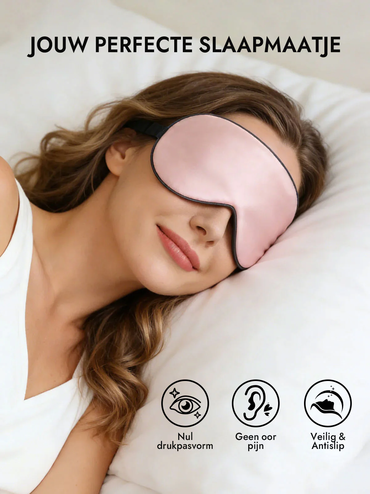 Zijde Elastische Band Slaap Oogmasker - Image 35