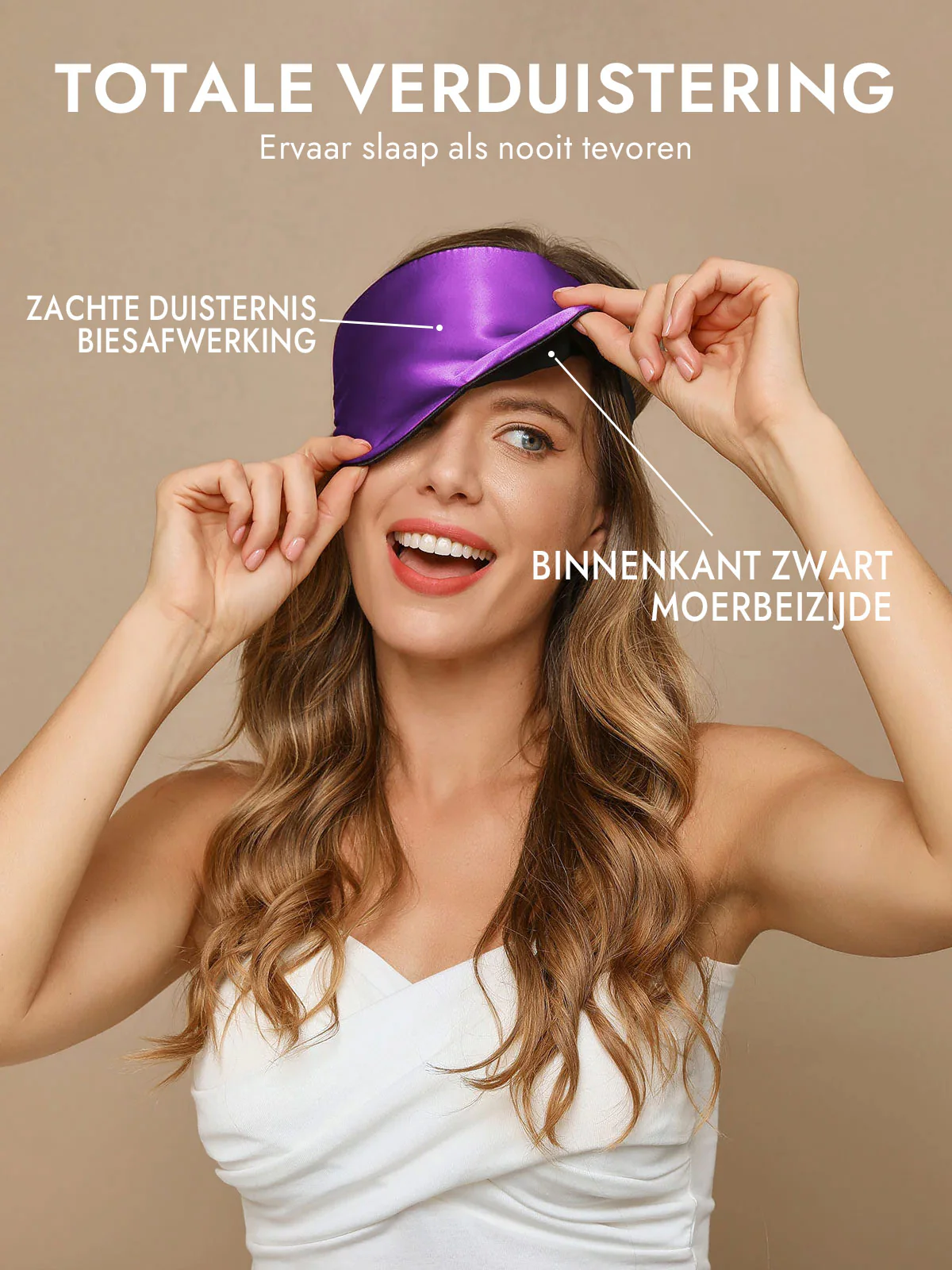 Zijde Elastische Band Slaap Oogmasker - Image 38