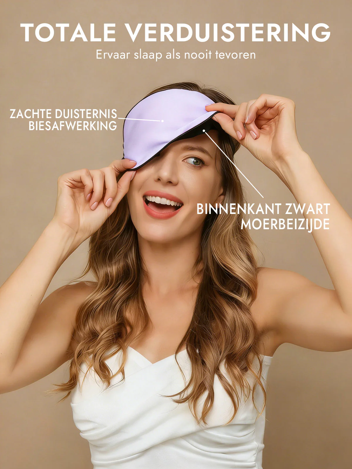 Zijde Elastische Band Slaap Oogmasker - Image 44