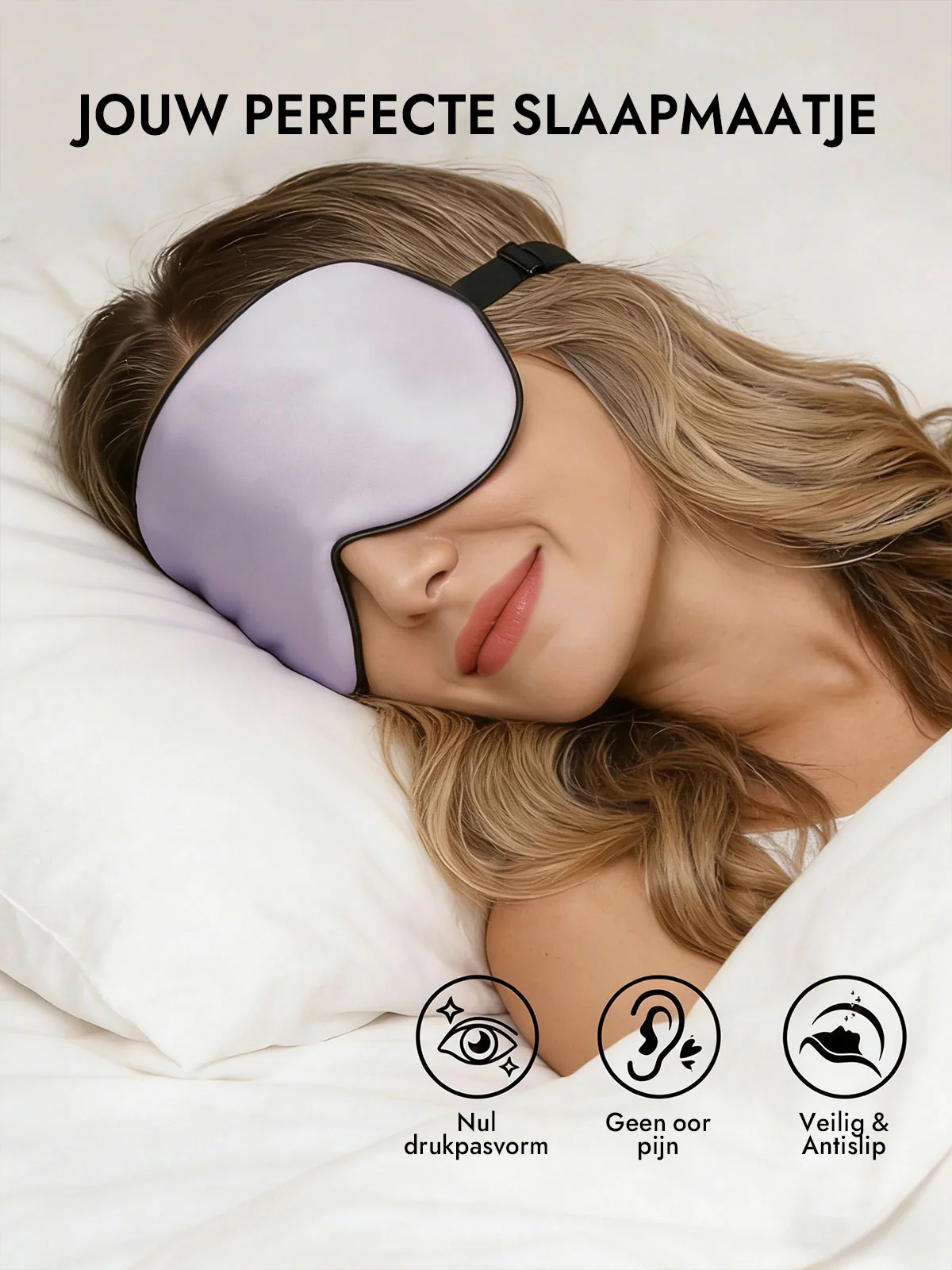 Zijde Elastische Band Slaap Oogmasker - Image 47