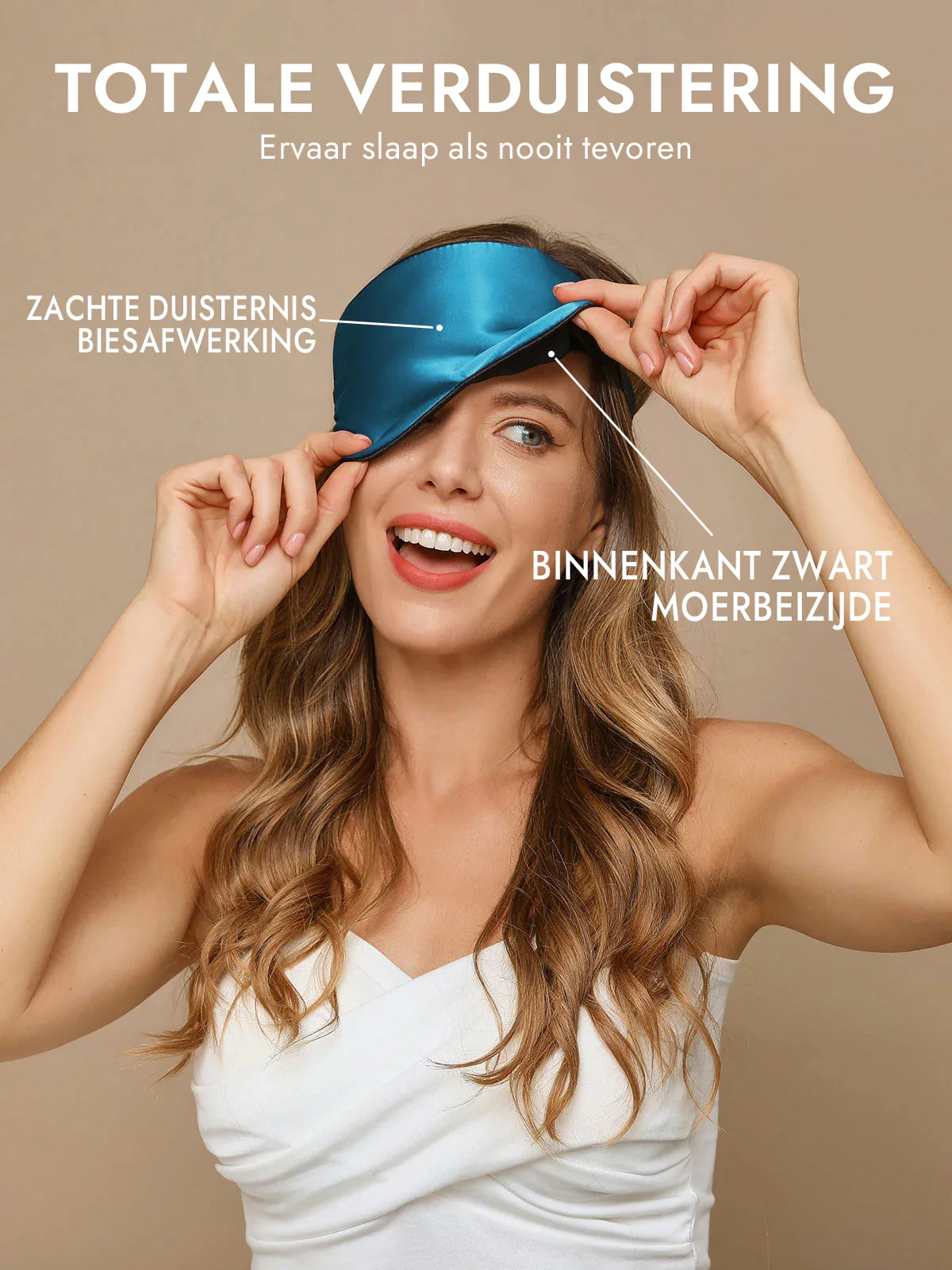 Zijde Elastische Band Slaap Oogmasker - Image 56