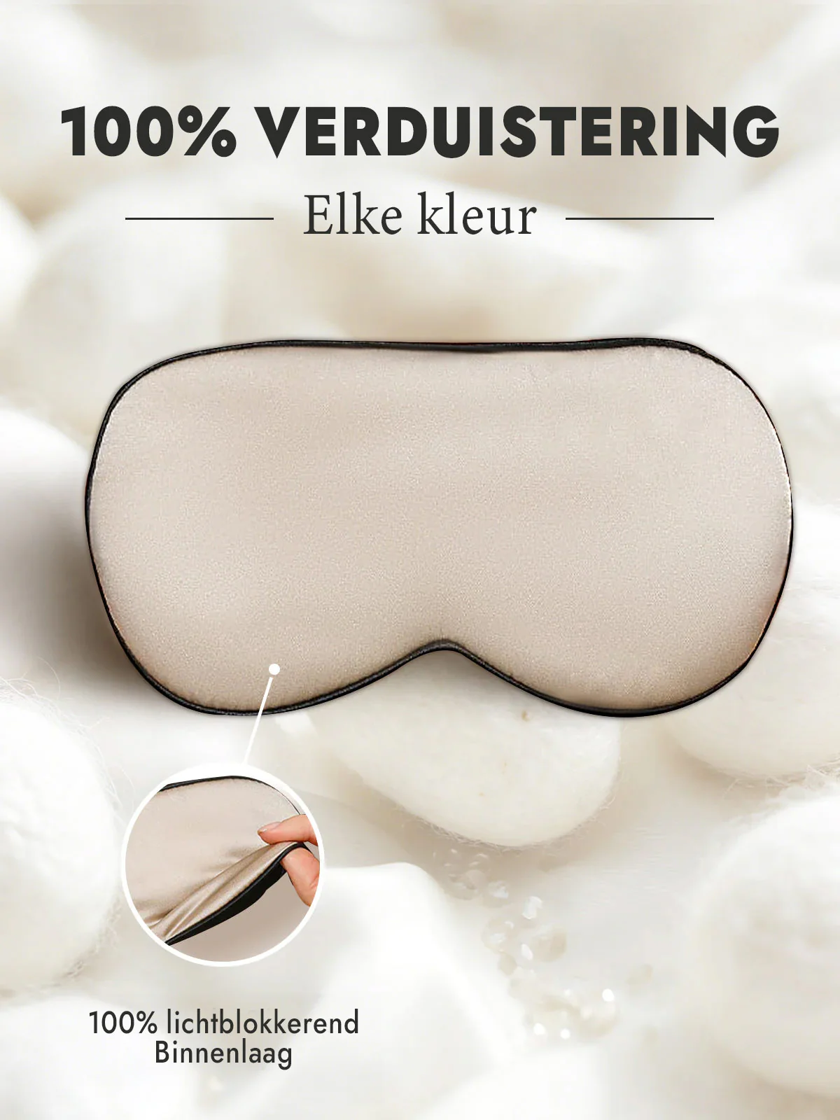 Zijde Elastische Band Slaap Oogmasker - Image 67