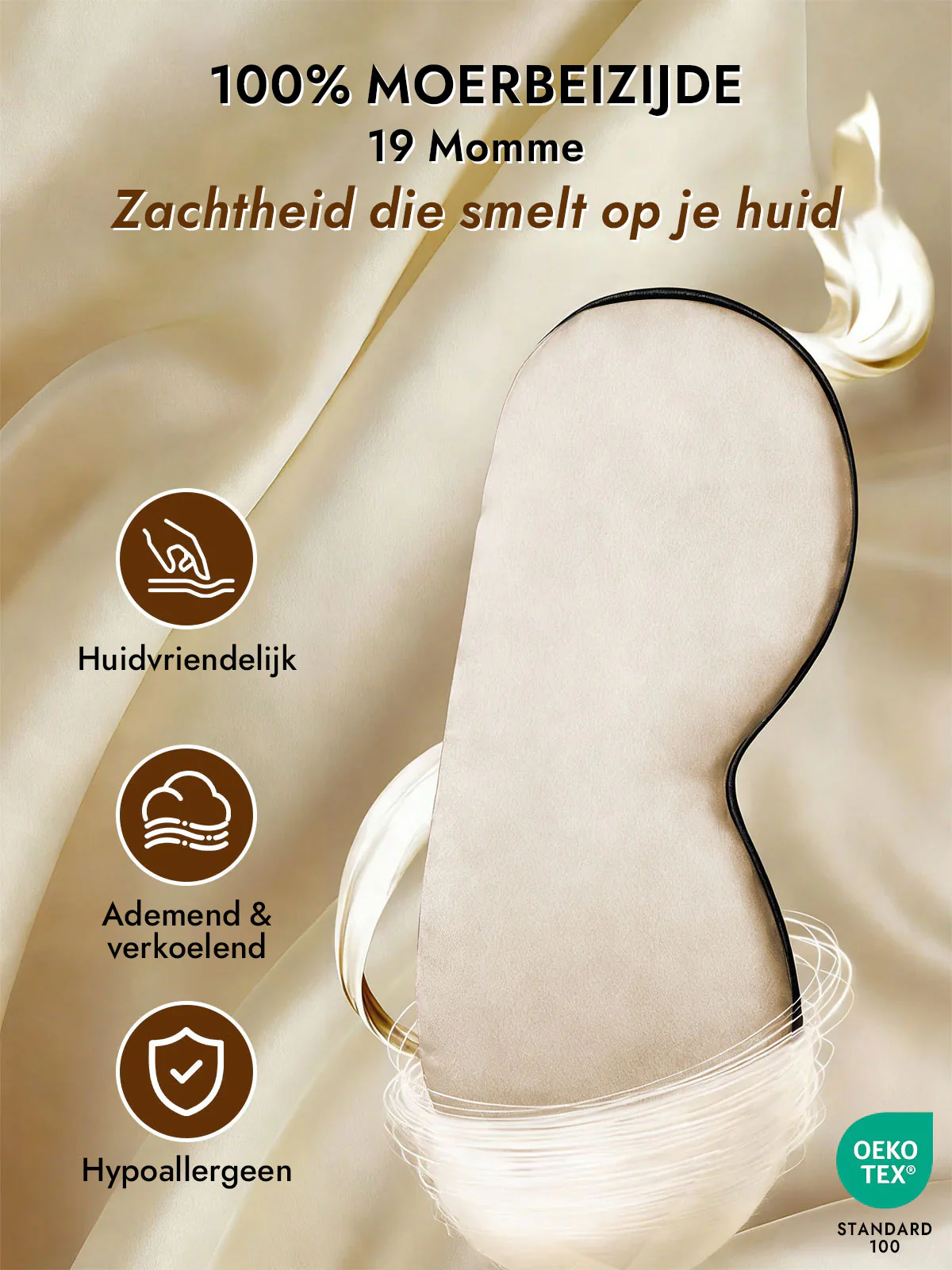 Zijde Elastische Band Slaap Oogmasker - Image 69