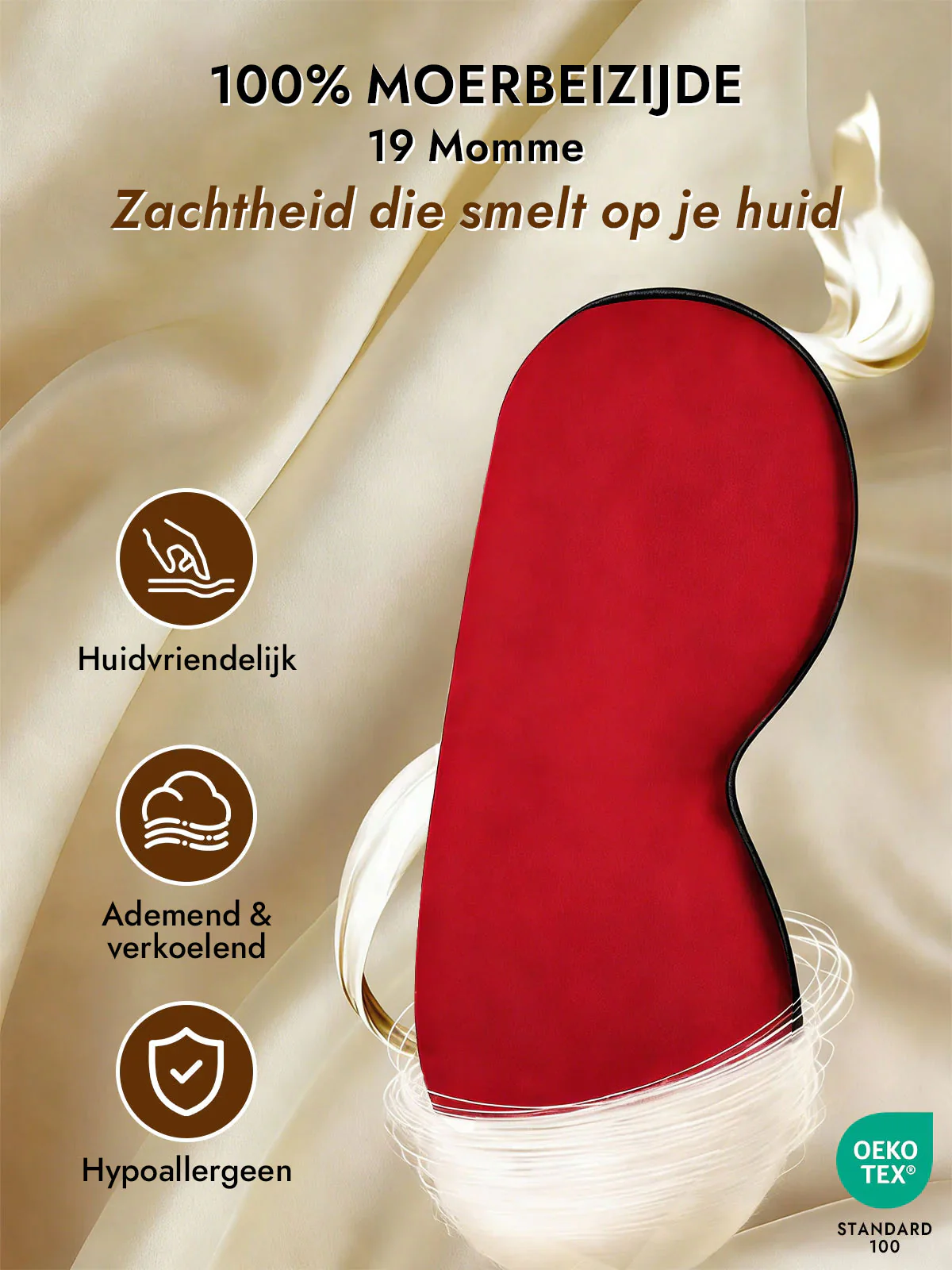 Zijde Elastische Band Slaap Oogmasker - Image 75